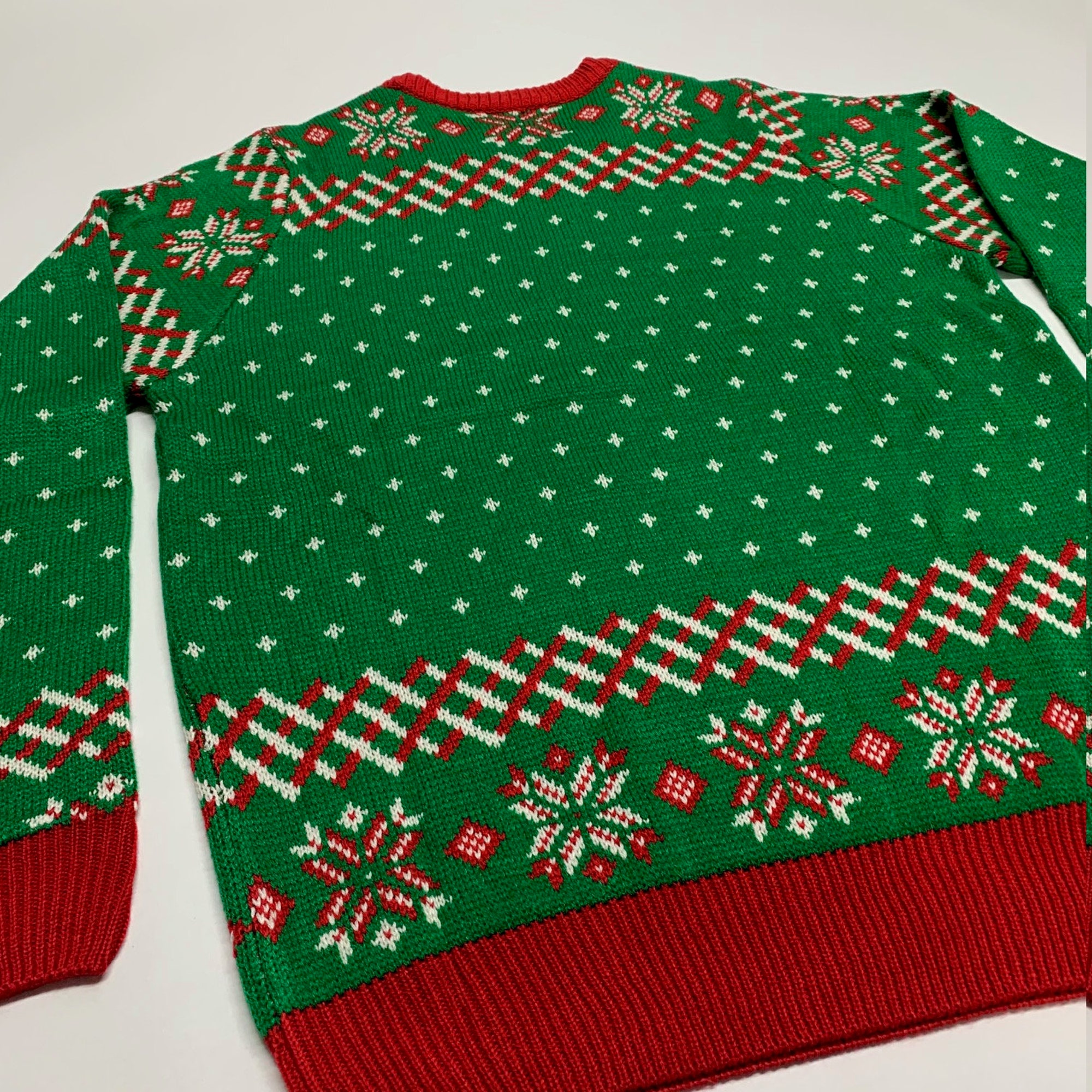 il_2000xN.2074758846_3t6e-1.jpg Reindeer Funny Ugly Christmas Sweater Green