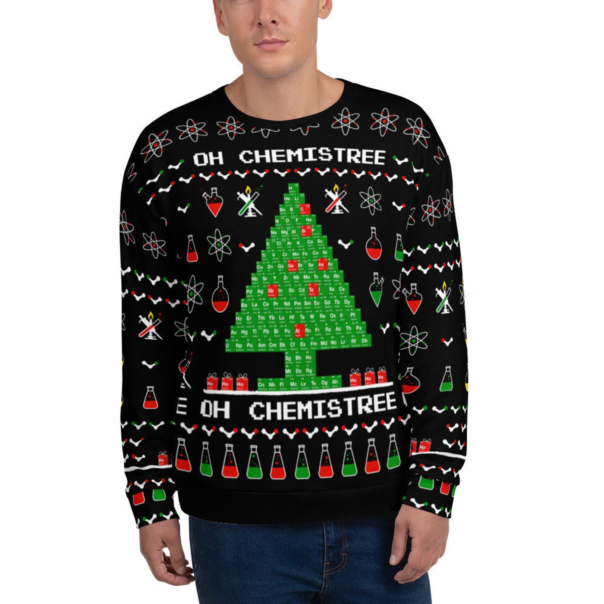 il_2000xN.2156846759_psgj.jpg Chemistree Ugly Christmas Sweater Unisex