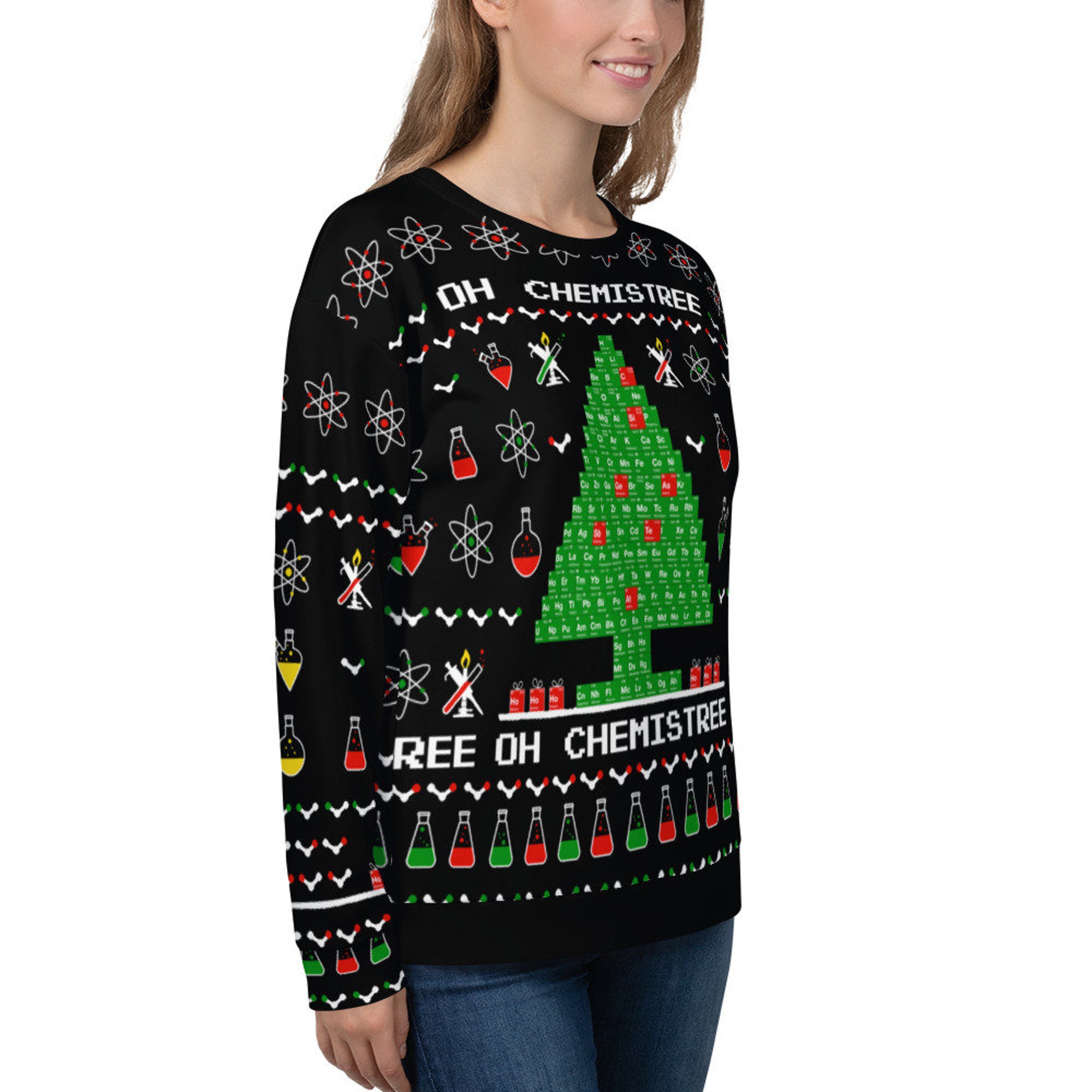 il_2000xN.2156848937_eh8i.jpg Chemistree Ugly Christmas Sweater Unisex