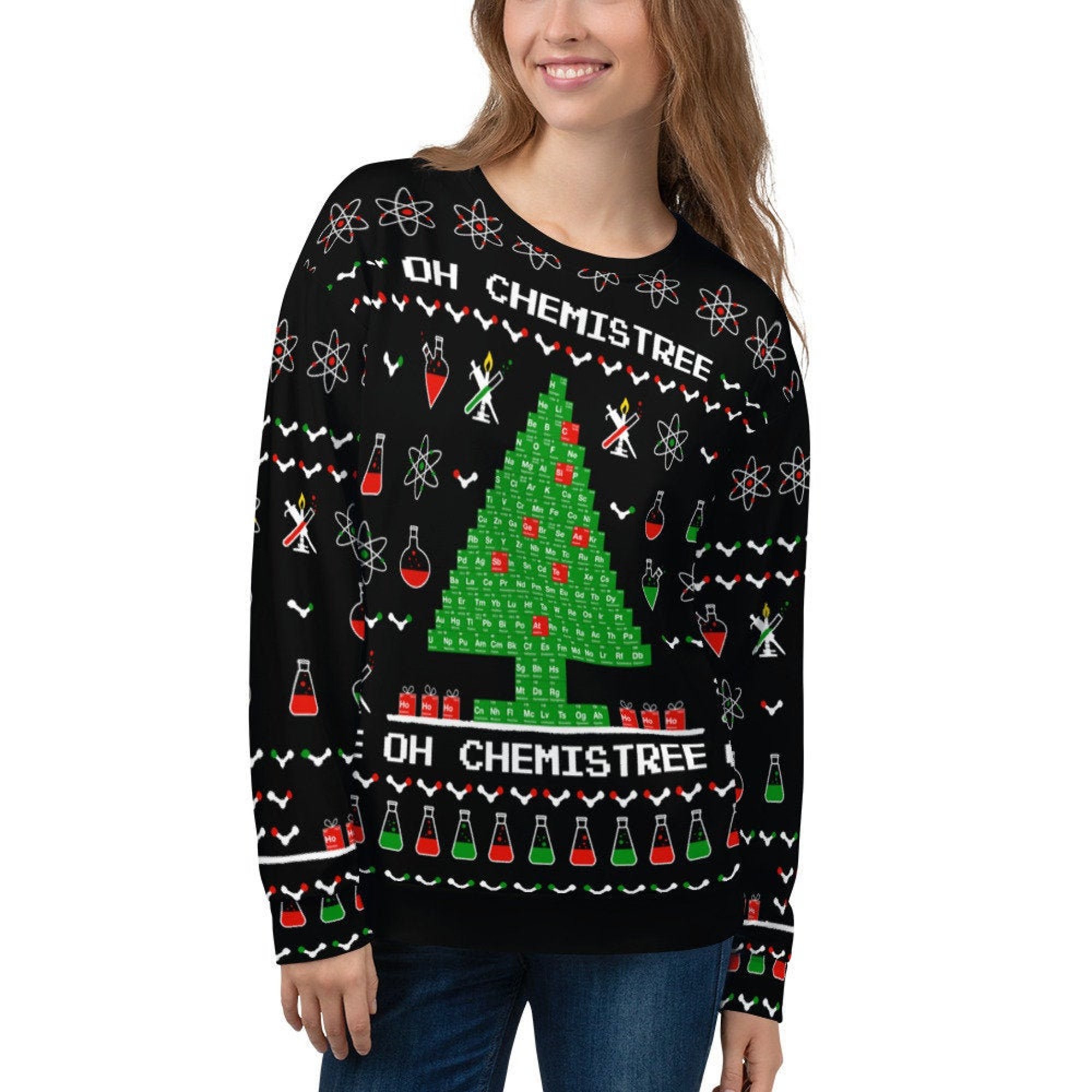 Chemistree Ugly Christmas Sweater Unisex