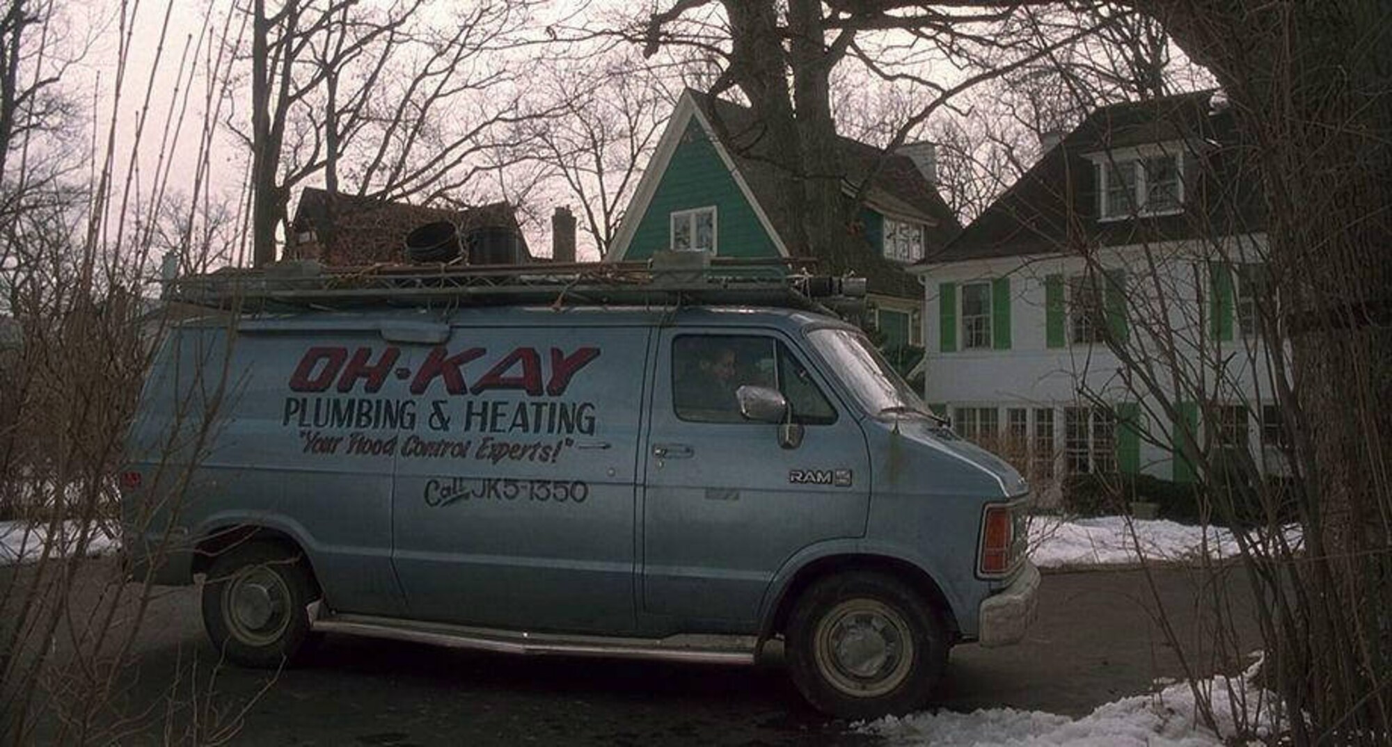 il_2000xN.2206742175_jhej.jpg Home Alone Christmas Jumper! OH-KAY Plumbing & Heating Jumper, , Home Alone Sweater, Home Alone gift,Macaulay Culkin Joe Pesci, Daniel Stern