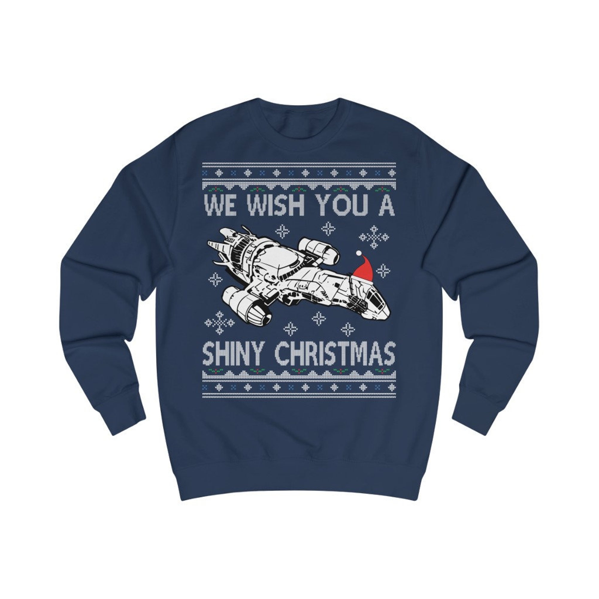 Serenity We Wish You A Shiny Christmas Men’s Sweatshirt