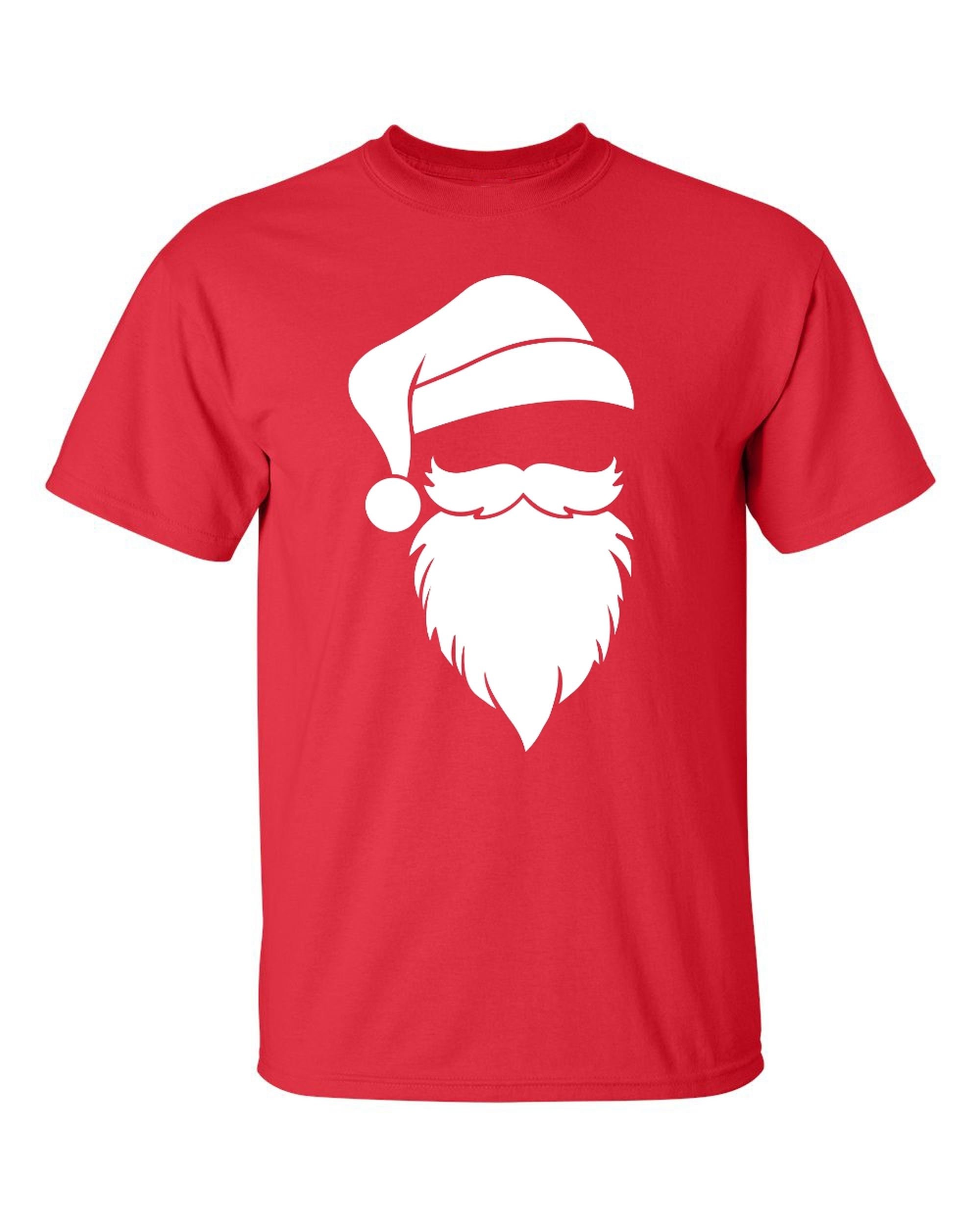 Santa Claus Face Christmas Men’s T-Shirt