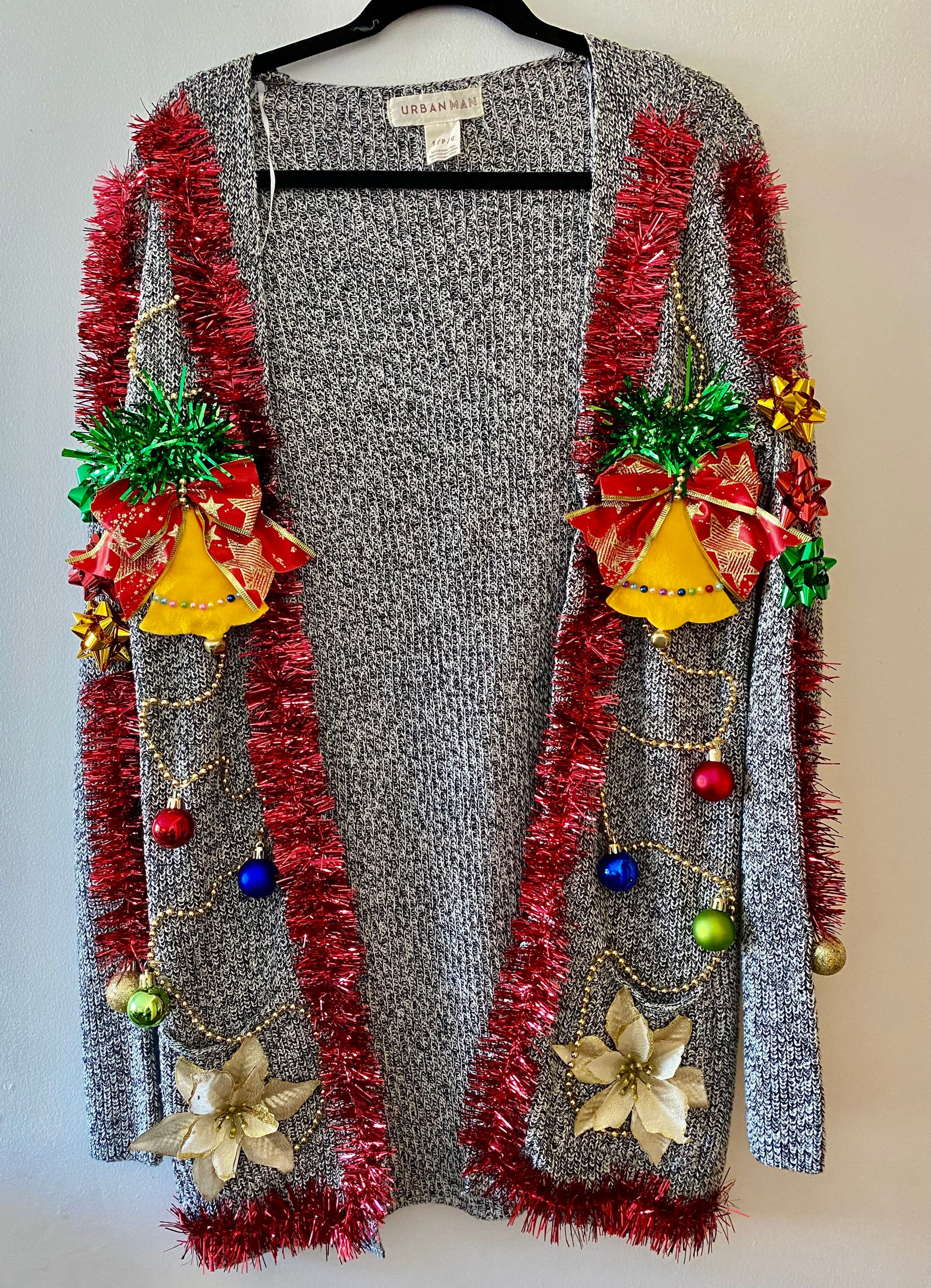 Plus Size Ugly Christmas Cardigan: Tacky Holiday Sweater