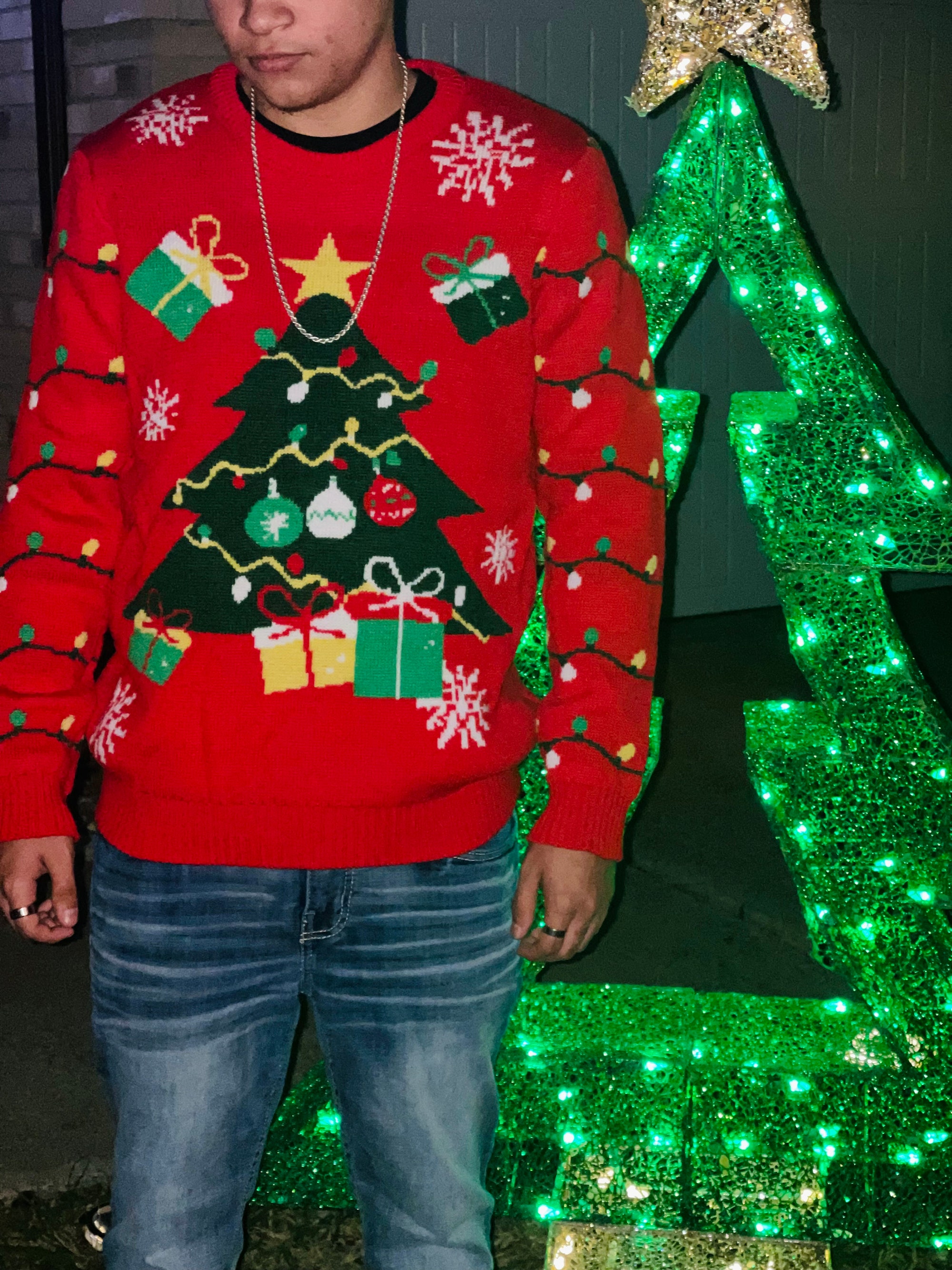 Ugly Christmas Sweater for Women-Men Unique and Festive.