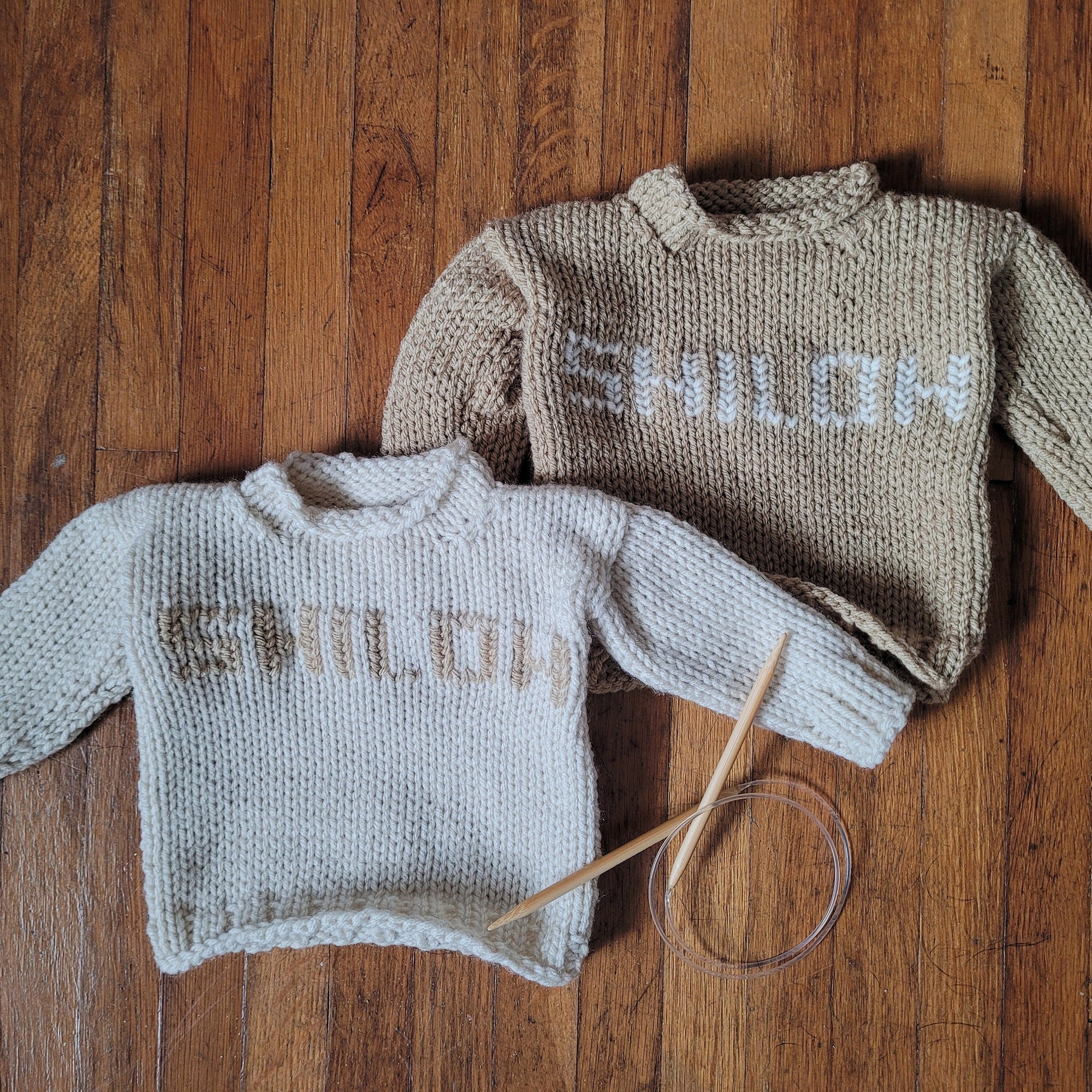 Custom Baby/Child Name Sweater- ARRIVES BY CHRISTMAS