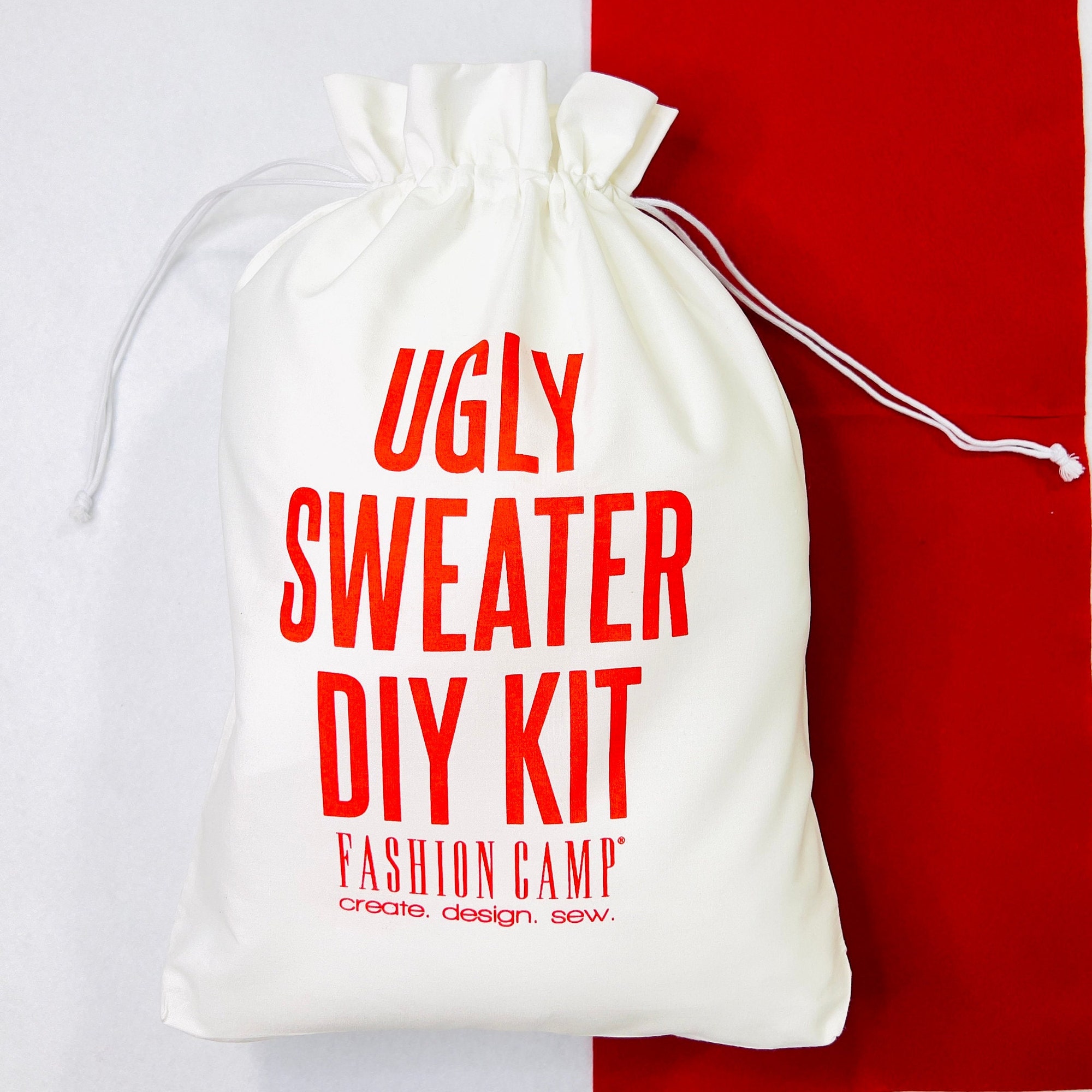 il_2000xN.4248758935_jzi2.jpg DIY Rudolph Ugly Christmas Sweater Kit: Adult & Kids Holiday Apparel