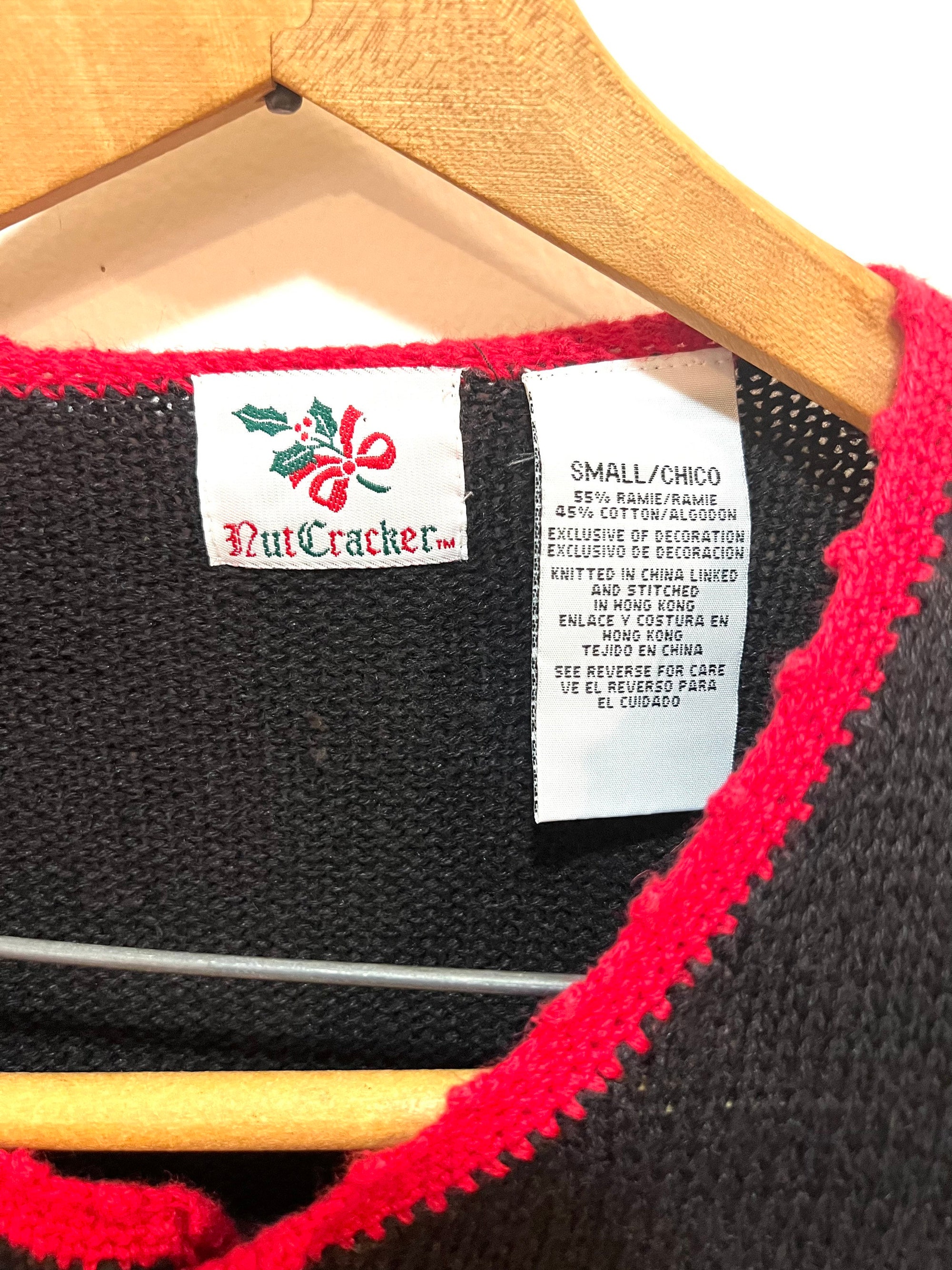 il_2000xN.4285911932_muzz.jpg Vintage Christmas sweater ugly holiday nutcracker small