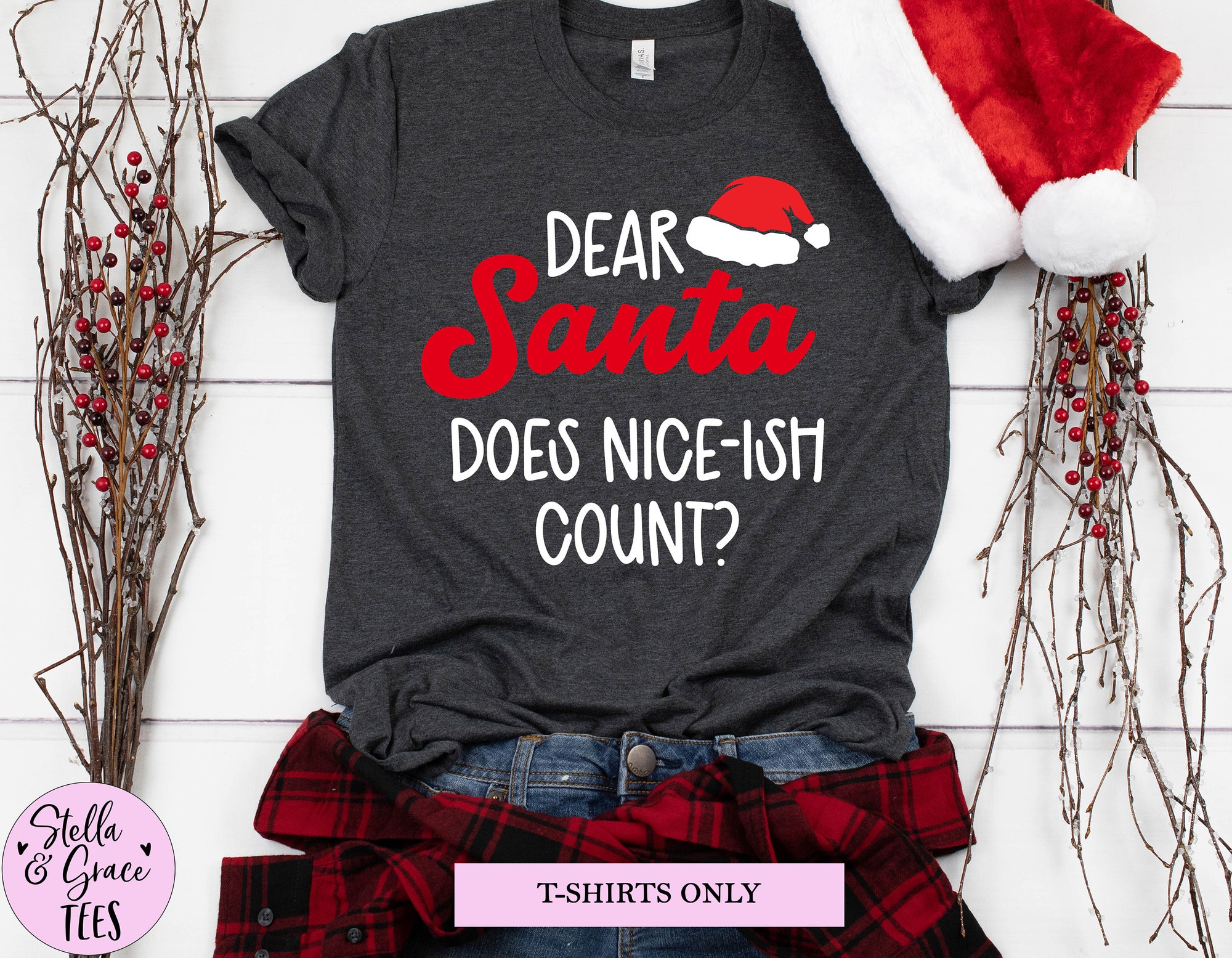 il_2000xN.4320074871_6prg-1.jpg Matching Family Christmas Shirts: Dear Santa Funny Holiday T-shirts