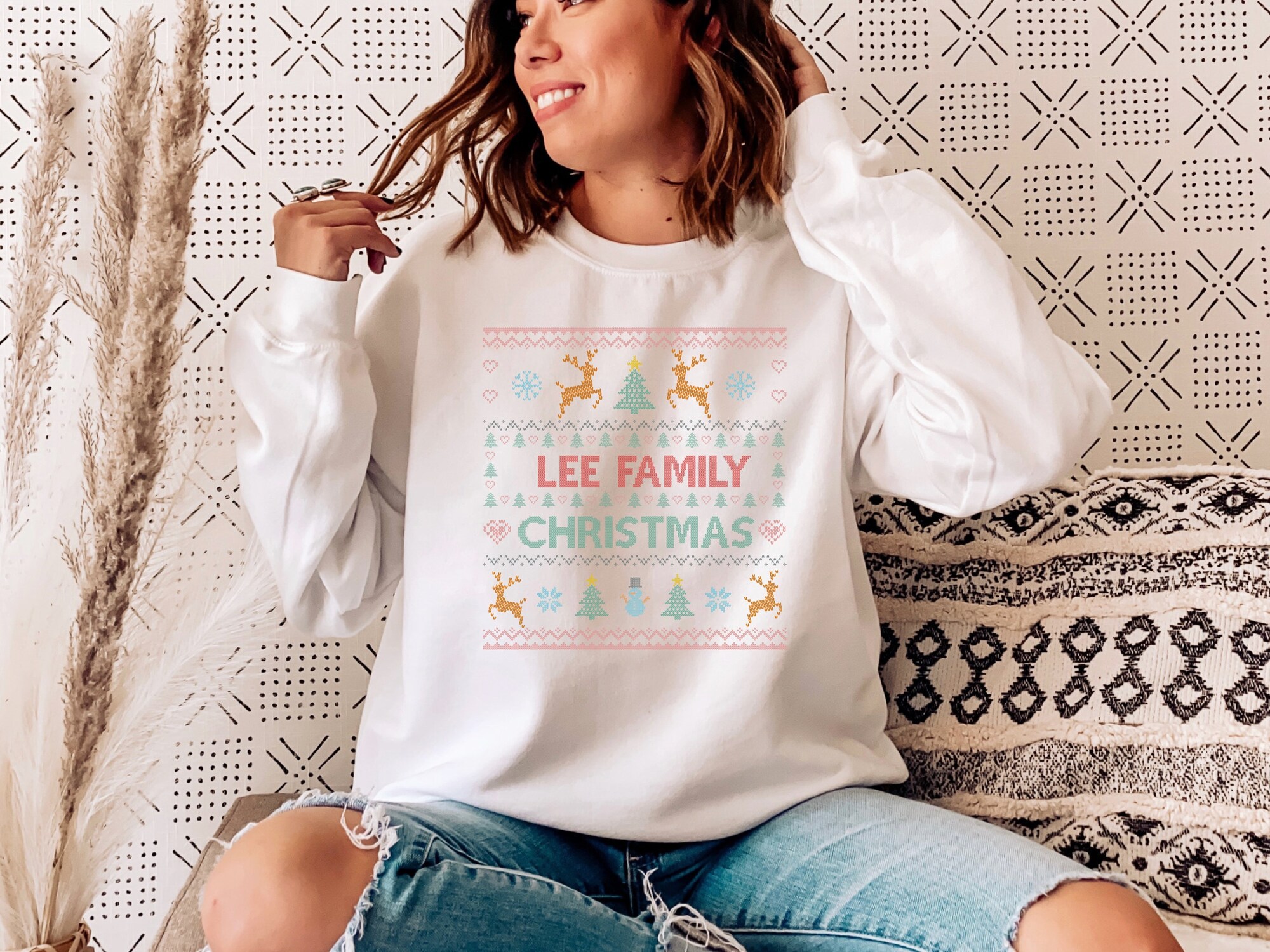 il_2000xN.4348459588_65fj.jpg Custom Ugly Christmas Sweater, Personalized Ugly Family Christmas Sweater, Family Christmas Sweater, Ugly Christmas, Matching Family Sweater