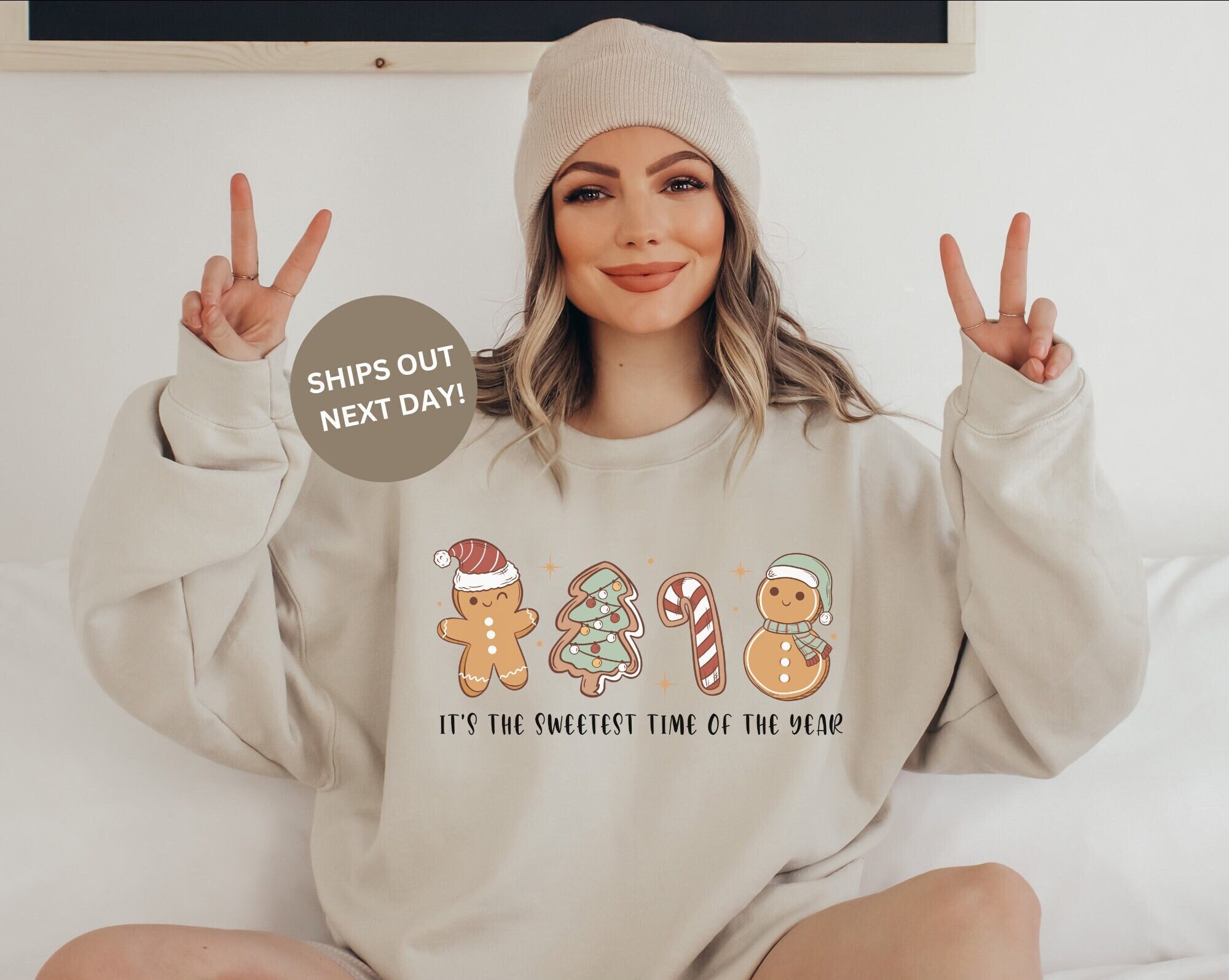 Christmas Gingerbread Cookie Sweatshirt, Gingerbread Lover Gift, Xmas Shirt, Christmas Matching Sweatshirt, Christmas Holiday Gift