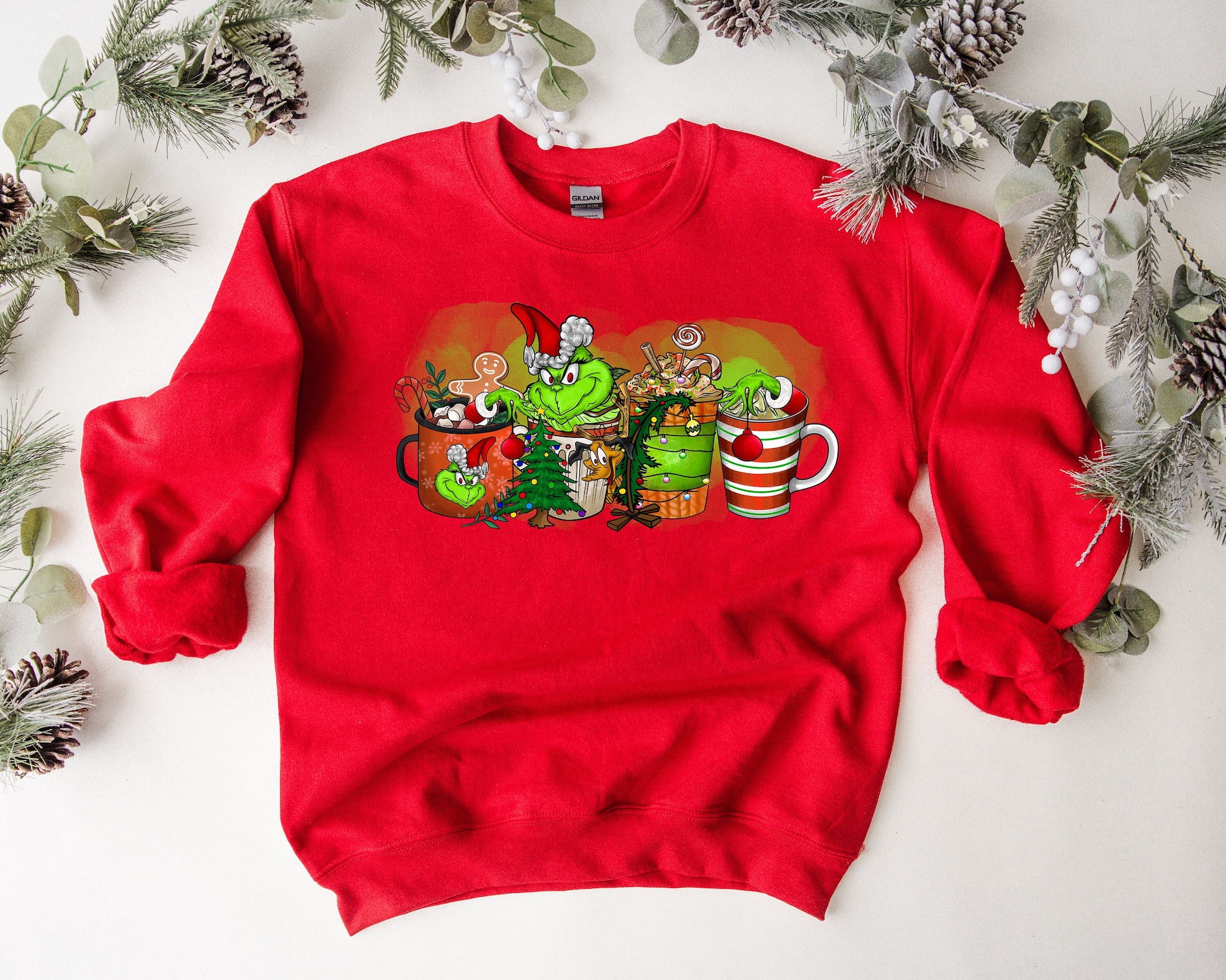 Grinch Sweatshirt, Grinch Shirt, Grinchmas Shirt, Grinchmas Sweatshirt, Grinch Coffee Drink Shirt, Christmas Coffee Shirt, Funny Christmas