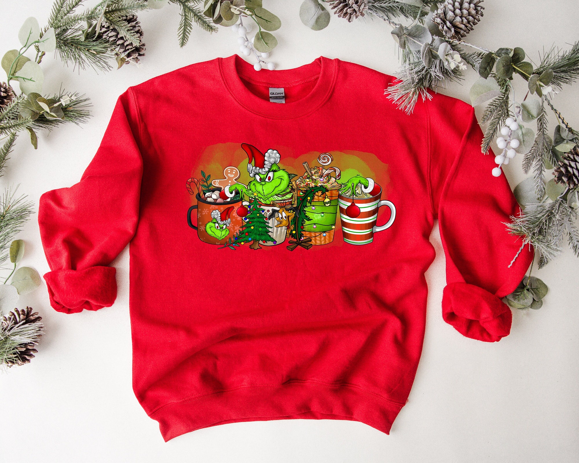 Grinch Sweatshirt, Grinch Shirt, Grinchmas Shirt, Grinchmas Sweatshirt, Grinch Coffee Drink Shirt, Christmas Coffee Shirt, Funny Christmas