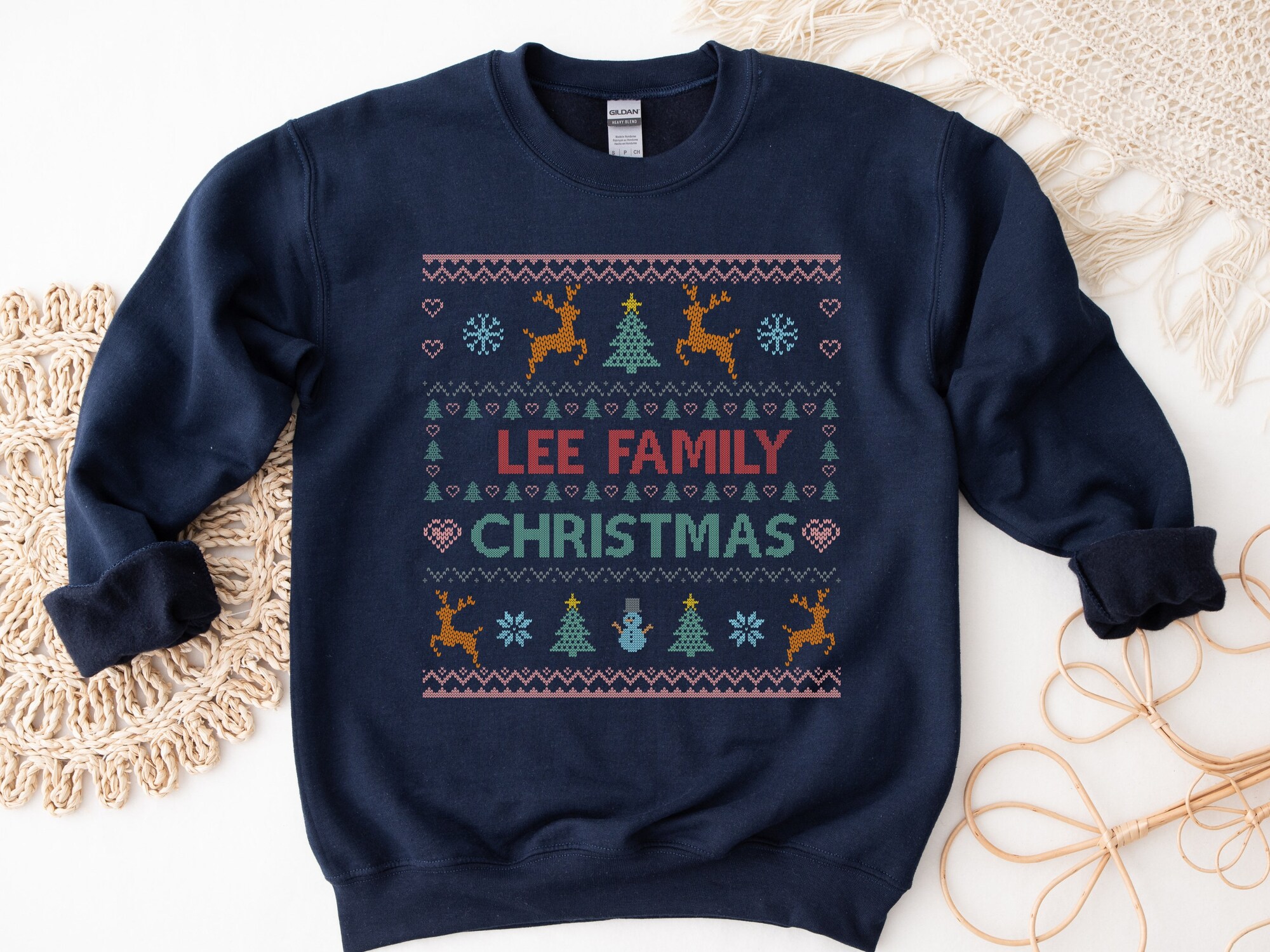 il_2000xN.4395853621_heh0.jpg Custom Ugly Christmas Sweater, Personalized Ugly Family Christmas Sweater, Family Christmas Sweater, Ugly Christmas, Matching Family Sweater