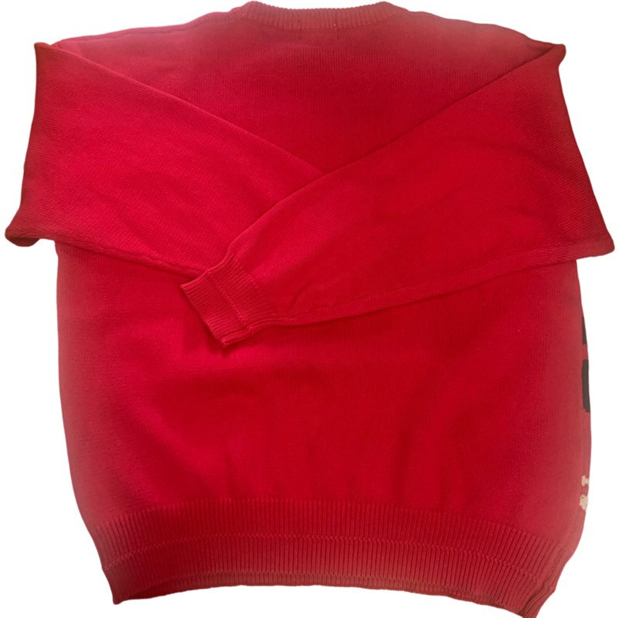 il_2000xN.4422780859_rf1y.jpg Vintage 80’s Hathaway Christmas Santa Claus Hand Intarsia Unisex Men’s Long Sleeve Pullover Christmas Sweater Party