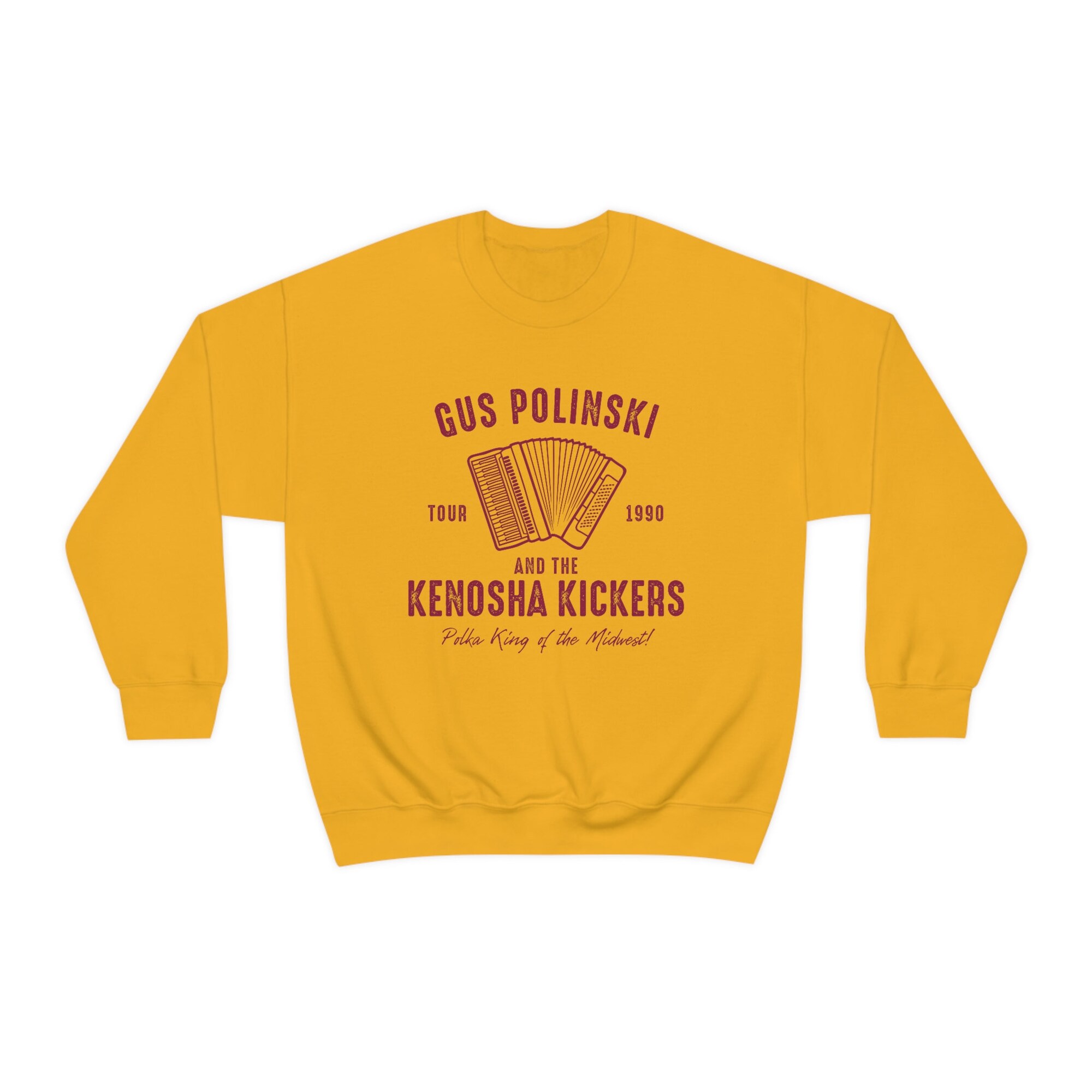 il_2000xN.4485726441_jiwd.jpg Gus Polinski Kenosha Kickers polka king crewneck sweatshirt, vintage home alone Christmas funny matching family movie tops, Kevin Harry Marv