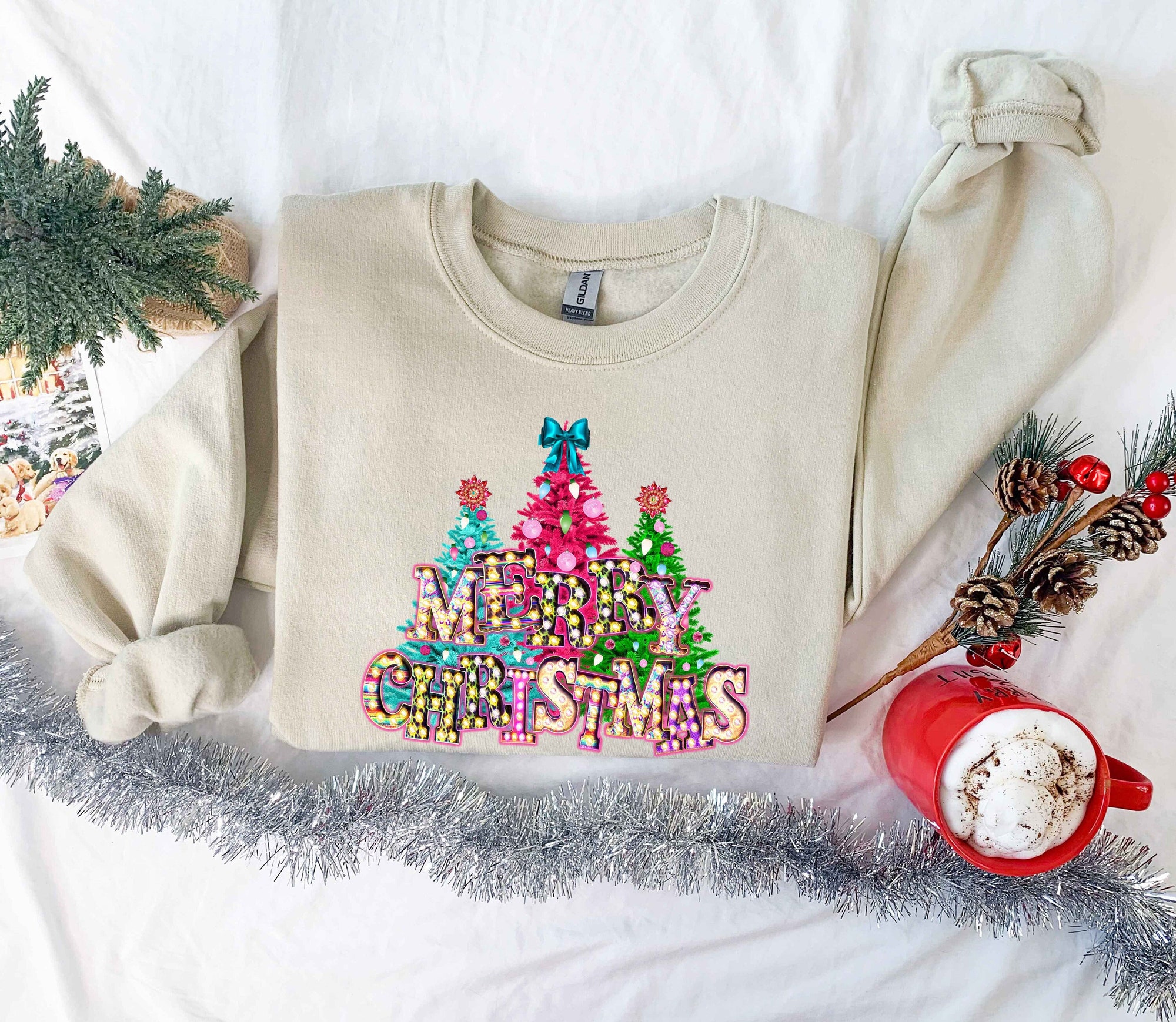 Christmas Sweatshirt, Womens Christmas Sweatshirt, Christmas Sweatshirts for Women, Christmas Gift Women,Merry Christmas Sweatshirt