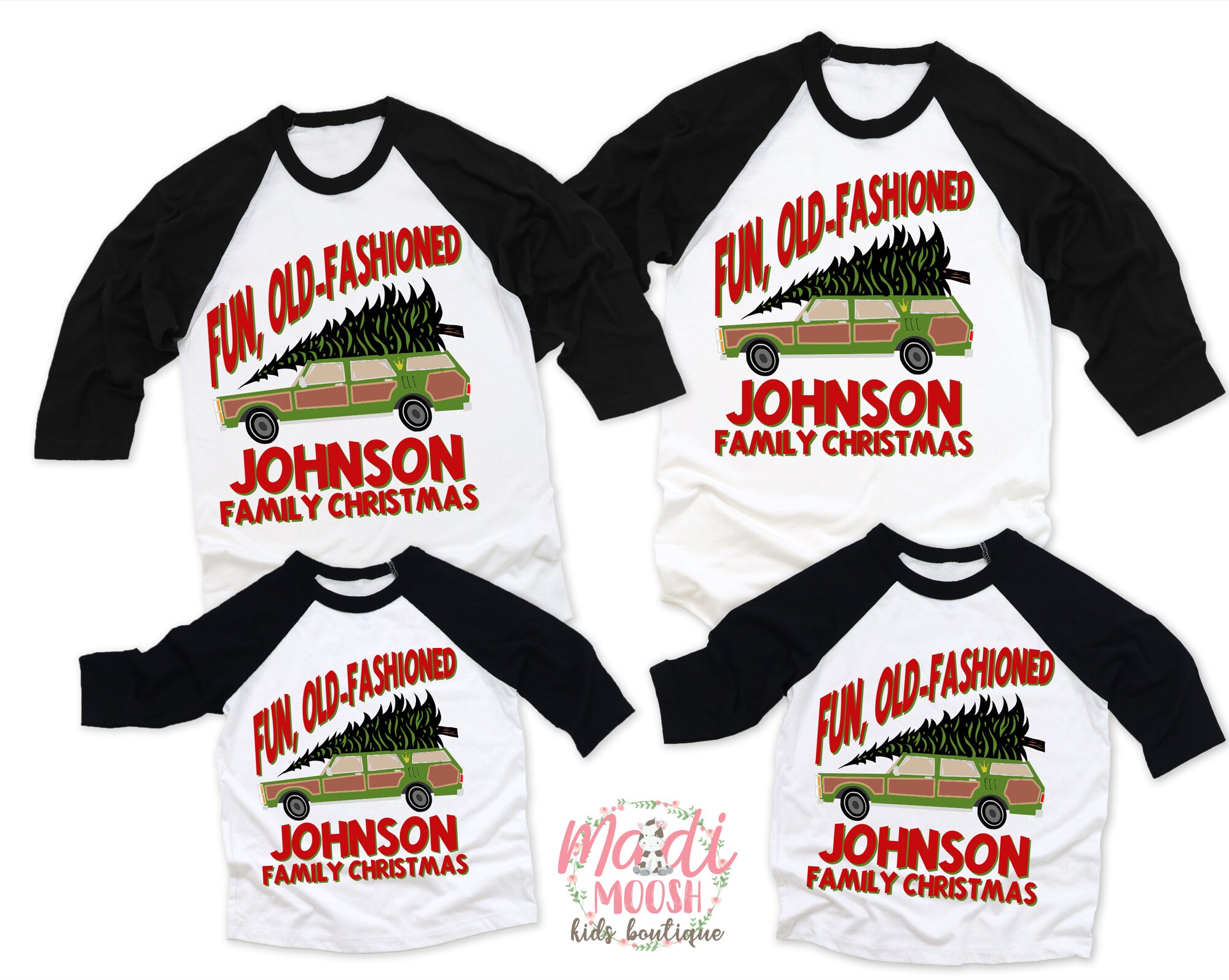 il_2000xN.5272955942_o17g.jpg Fun Old Fashioned Griswold Family Christmas Shirts, Matching Christmas Shirts, Customize With Your Name, Christmas Pajamas, Family Christmas