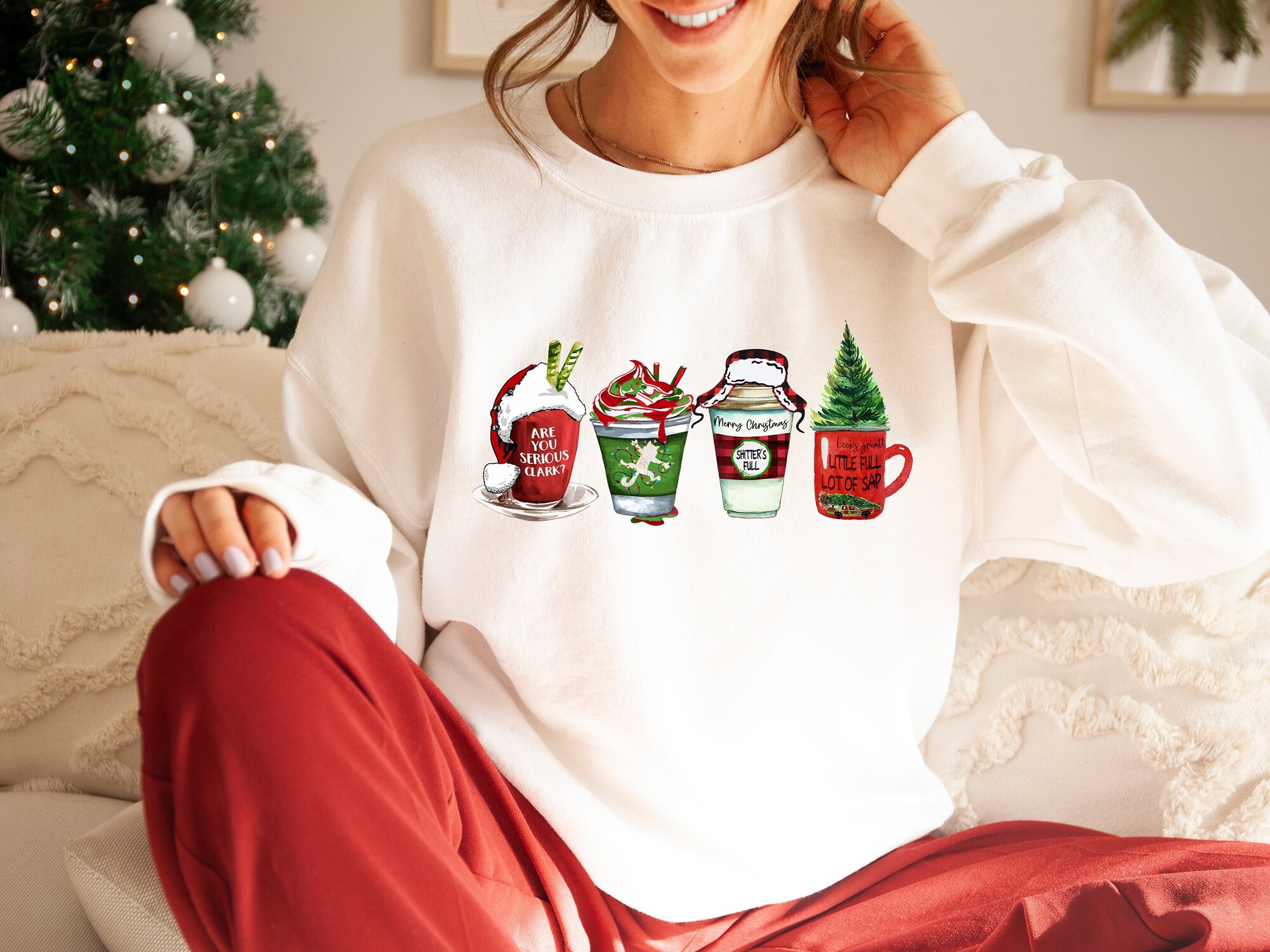 Family Christmas Vacation Coffee Cups Shirt, Christmas Vacation T-Shirt, Family Vacation Tee, Matching Family Christmas, Christmas shirt