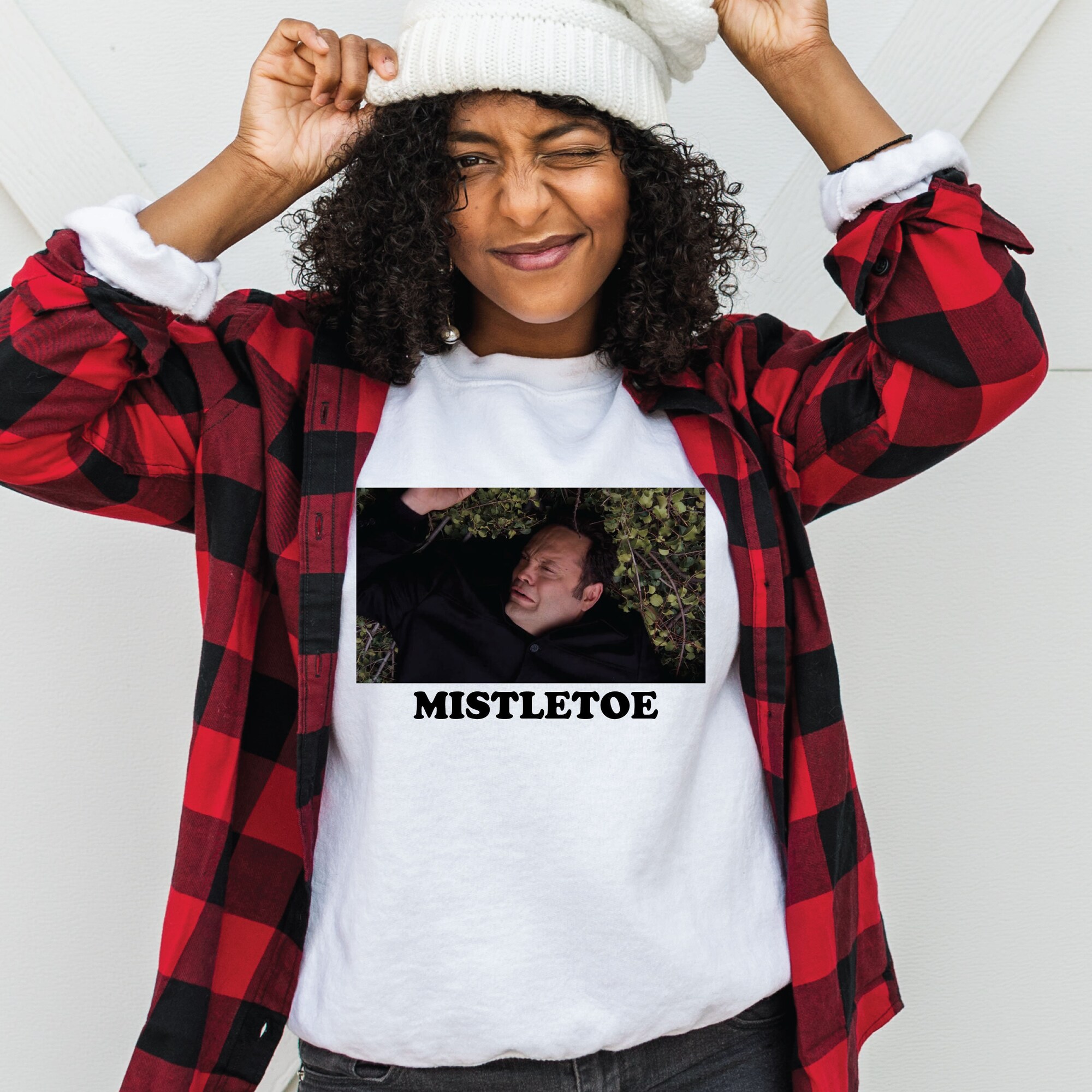 Four Christmases , Christmas Sweatshirt , Shirts For Christmas , Gildan Sweatshirt , Mistletoe , Funny Christmas Sweatshirt