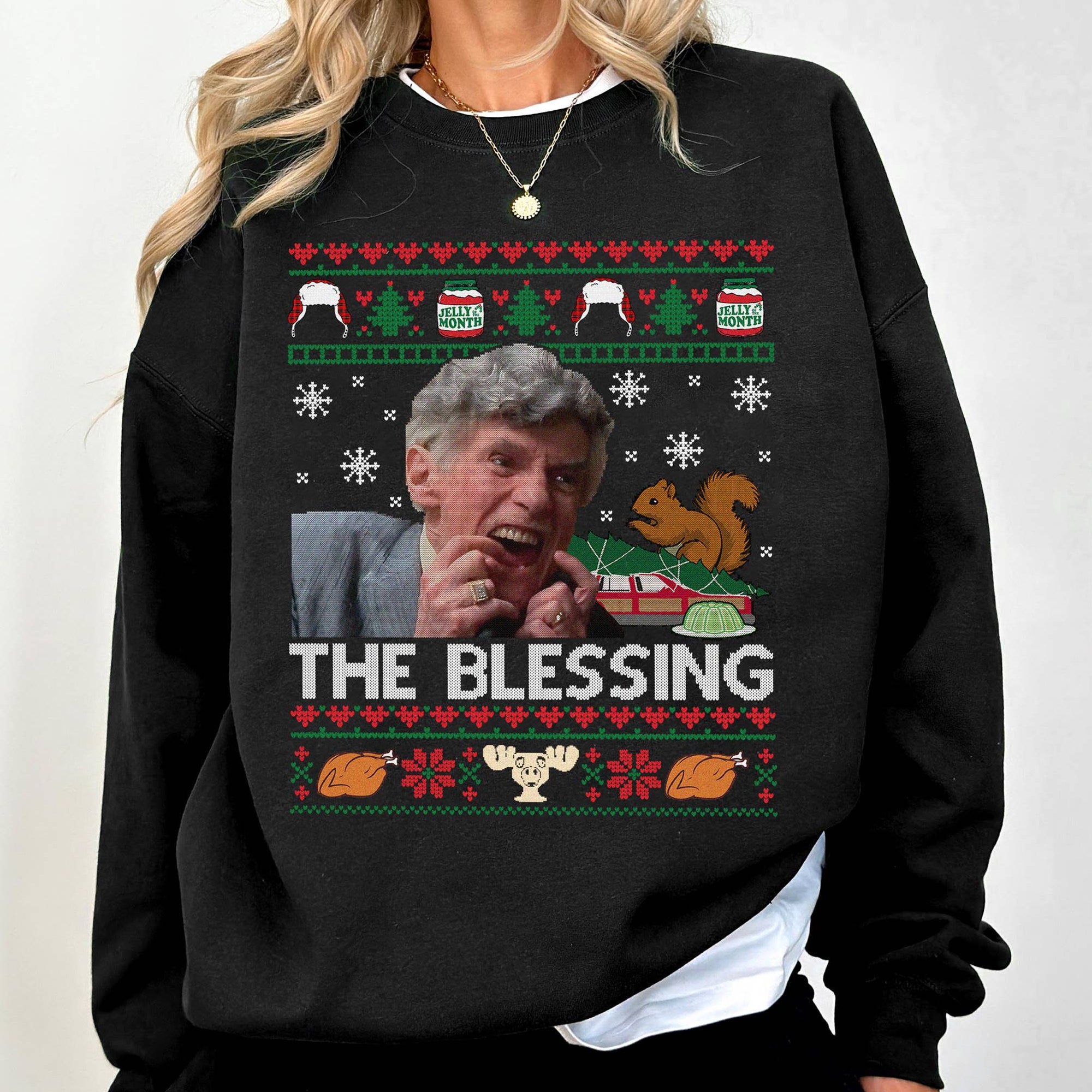 il_2000xN.5392879168_687v-1.jpg The Blessing Ugly Sweater Shirt, Uncle Lewis Ugly Christmas Shirt, National Lampoon's Christmas Vacation, Christmas Movie, Christmas Gifts