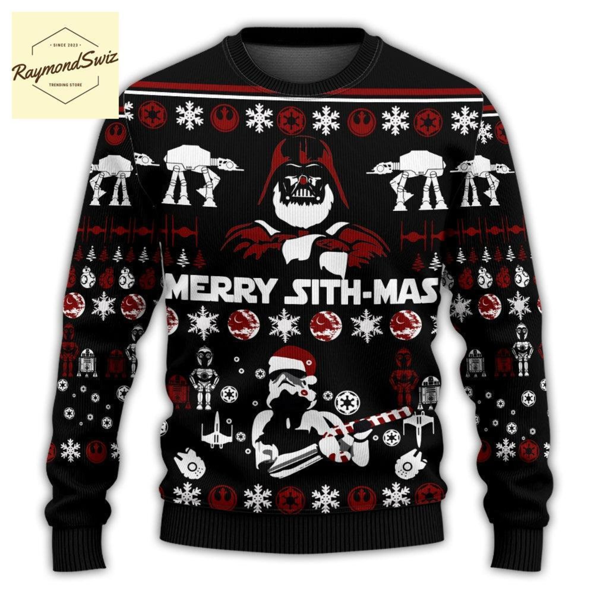 Star Wars Ugly Sweater, Merry Sith-Mas Sweater, Darth Vader  Sweater, Star Wars Xmas Sweater, Holiday Sweater