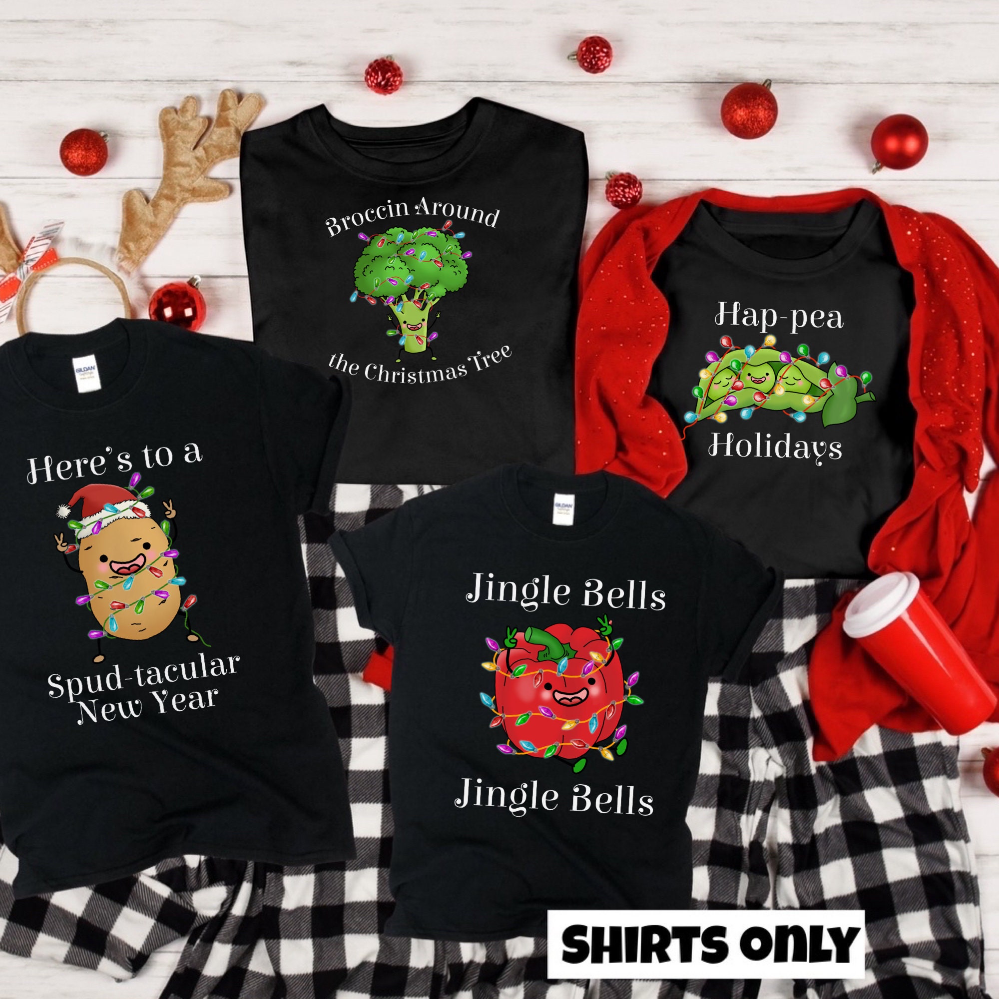 il_2000xN.5474096891_4e8q.jpg Family Christmas Shirts, Christmas Group Tees, Holiday Shirts for families, Funny Christmas, Funny Vegetable Tshirts,Matching Group Xmas