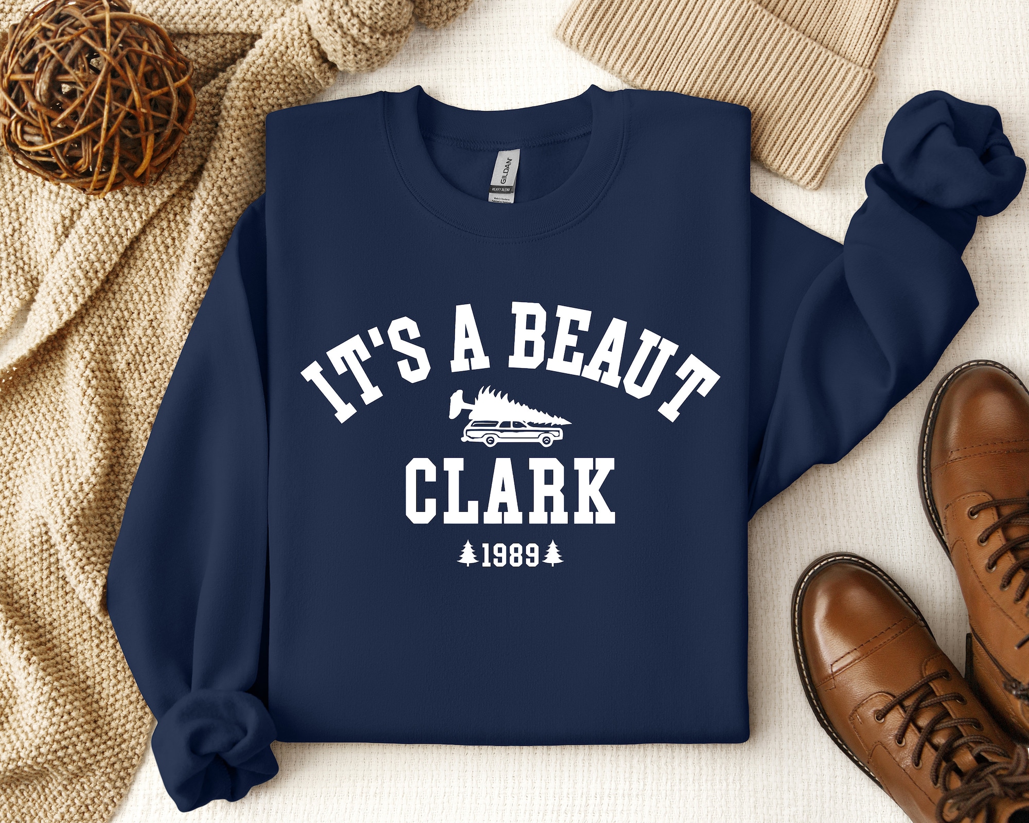 il_2000xN.5475330851_58lz-1.jpg It's a Beaut Clark Sweatshirt, Griswold Christmas Sweatshirt, Funny Christmas Shirt, Christmas Vacation Shirt, Christmas Crewneck, Xmas Tee