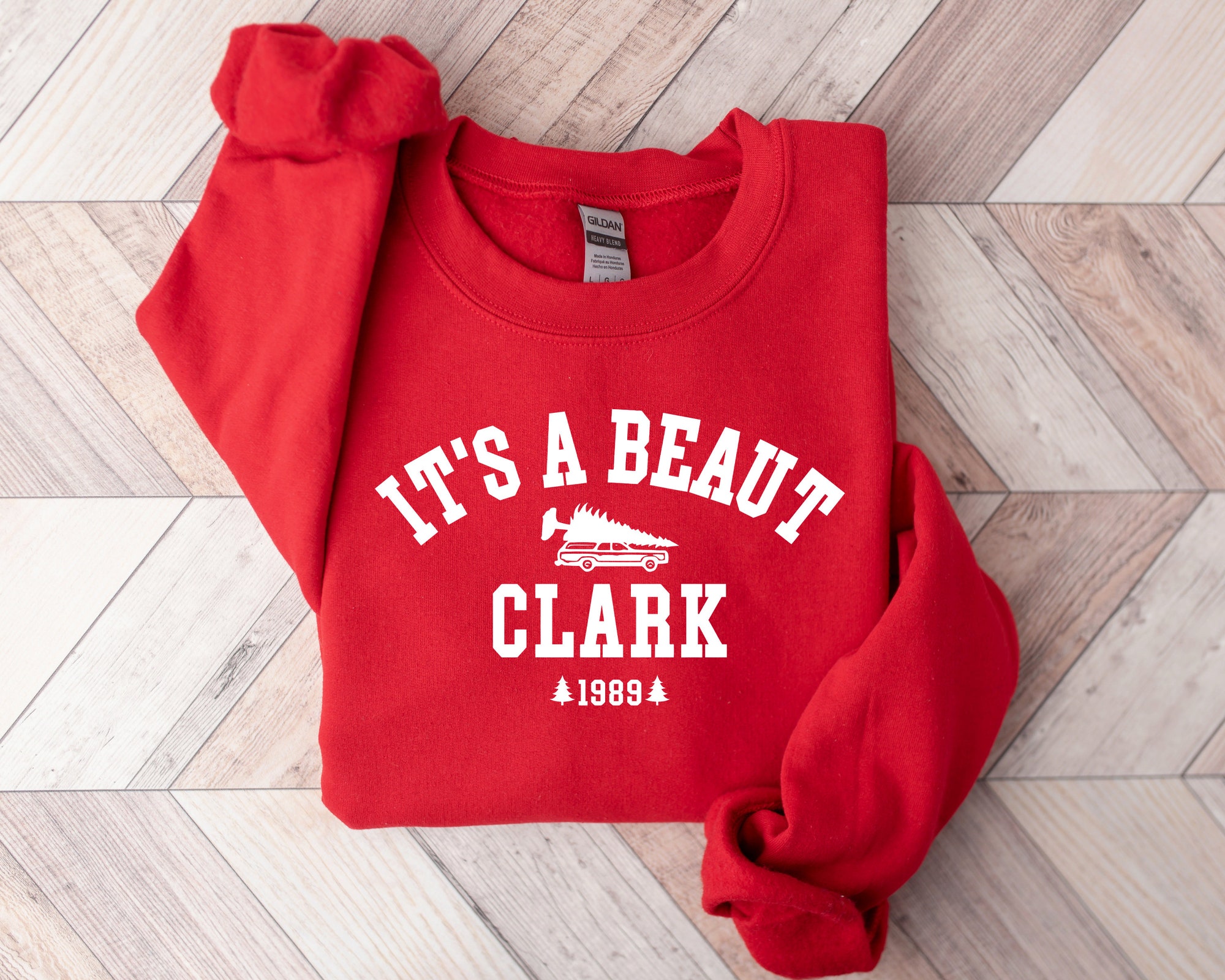 il_2000xN.5475330867_k1du-1.jpg It's a Beaut Clark Sweatshirt, Griswold Christmas Sweatshirt, Funny Christmas Shirt, Christmas Vacation Shirt, Christmas Crewneck, Xmas Tee