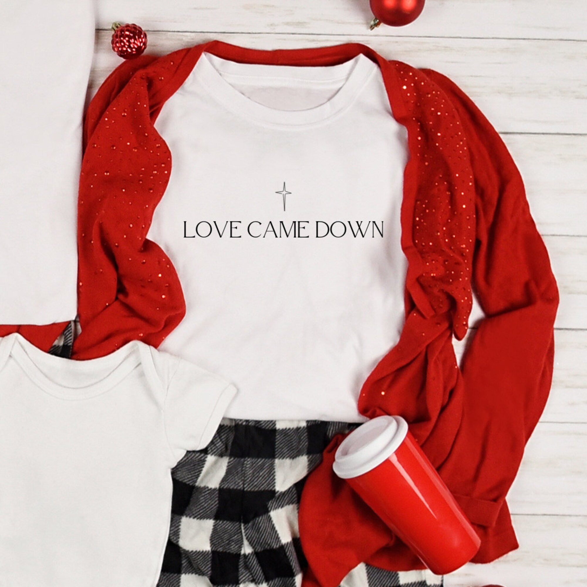 il_2000xN.5494865724_3doo.jpg Christian Family Christmas Tshirt, Family Christmas tees, Love like Jesus Matching Christmas Family Shirts, Christmas Gifts, Jesus PJ's