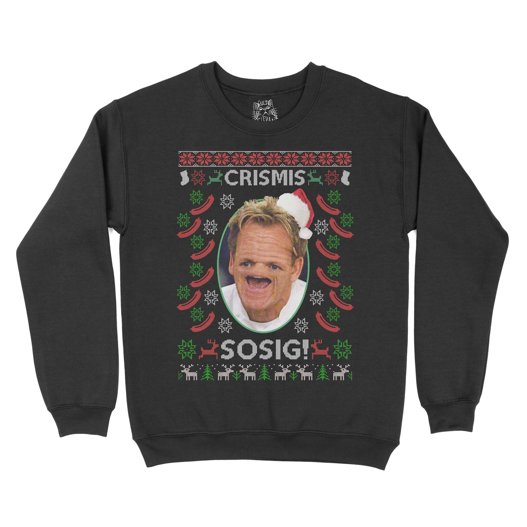 Crismis Sosig Gordon Ramsey Christmas Sweater | Funny Xmas Jumper