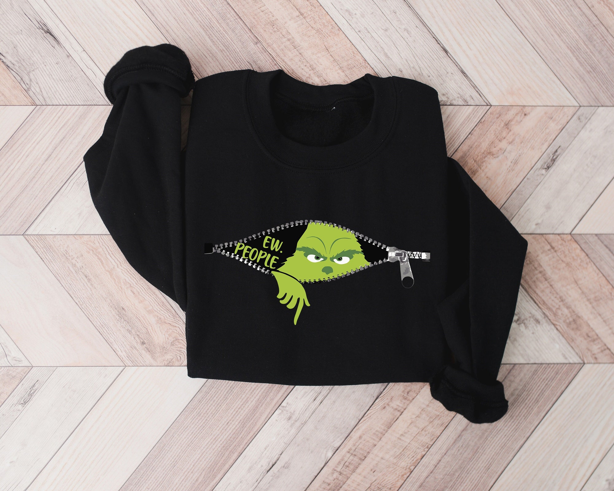 Ew People Sweatshirt, Funny Christmas Sweatshirt, Christmas Shirt, Christmas Funny Sweatshirt, Christmas Gift, Xmas Shirt, Gag Gift