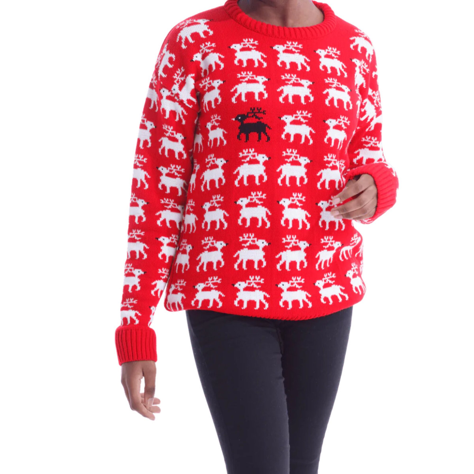 il_2000xN.5510438256_7s26.jpg People's Princess Knitted Christmas Jumper | notjust Charity Sweater | Best Christmas Jumper 2024 | Made in the UK | Funny