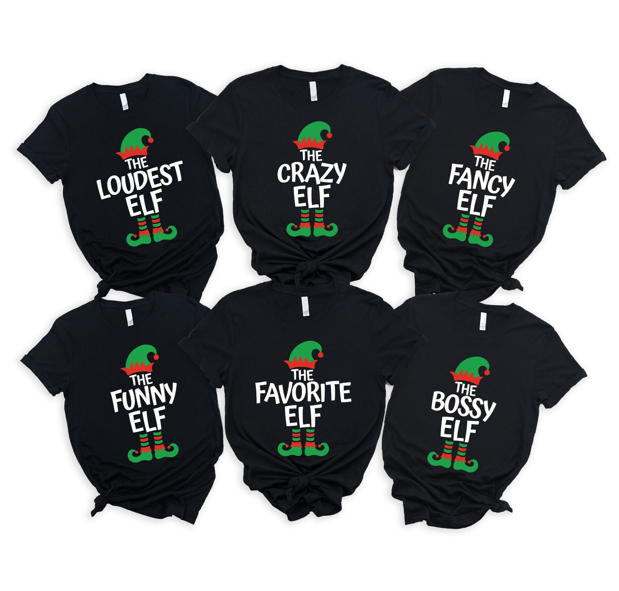 Custom The Elf Shirt, Christmas Family Matching Shirts, Funny Christmas Shirt, Christmas Elf Shirts, Christmas Family Matching Shirts, Xmas
