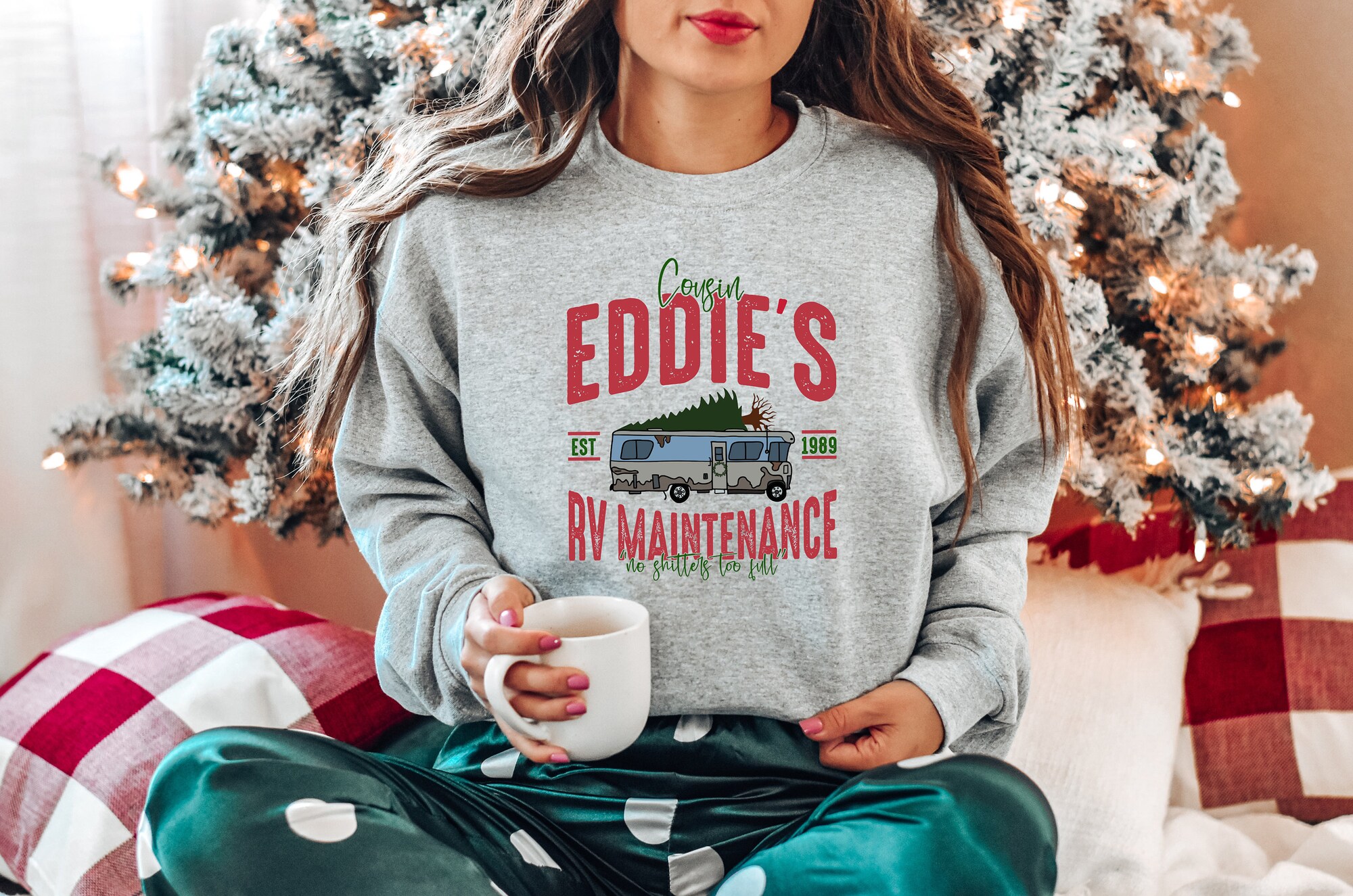 il_2000xN.5550305246_h4re-1.jpg Cousin Eddie's RV Maintenance Sweatshirt, Funny Christmas Holiday Pullover, Griswold Outfit, Secret Santa Gift, RV Owner Christmas Gift