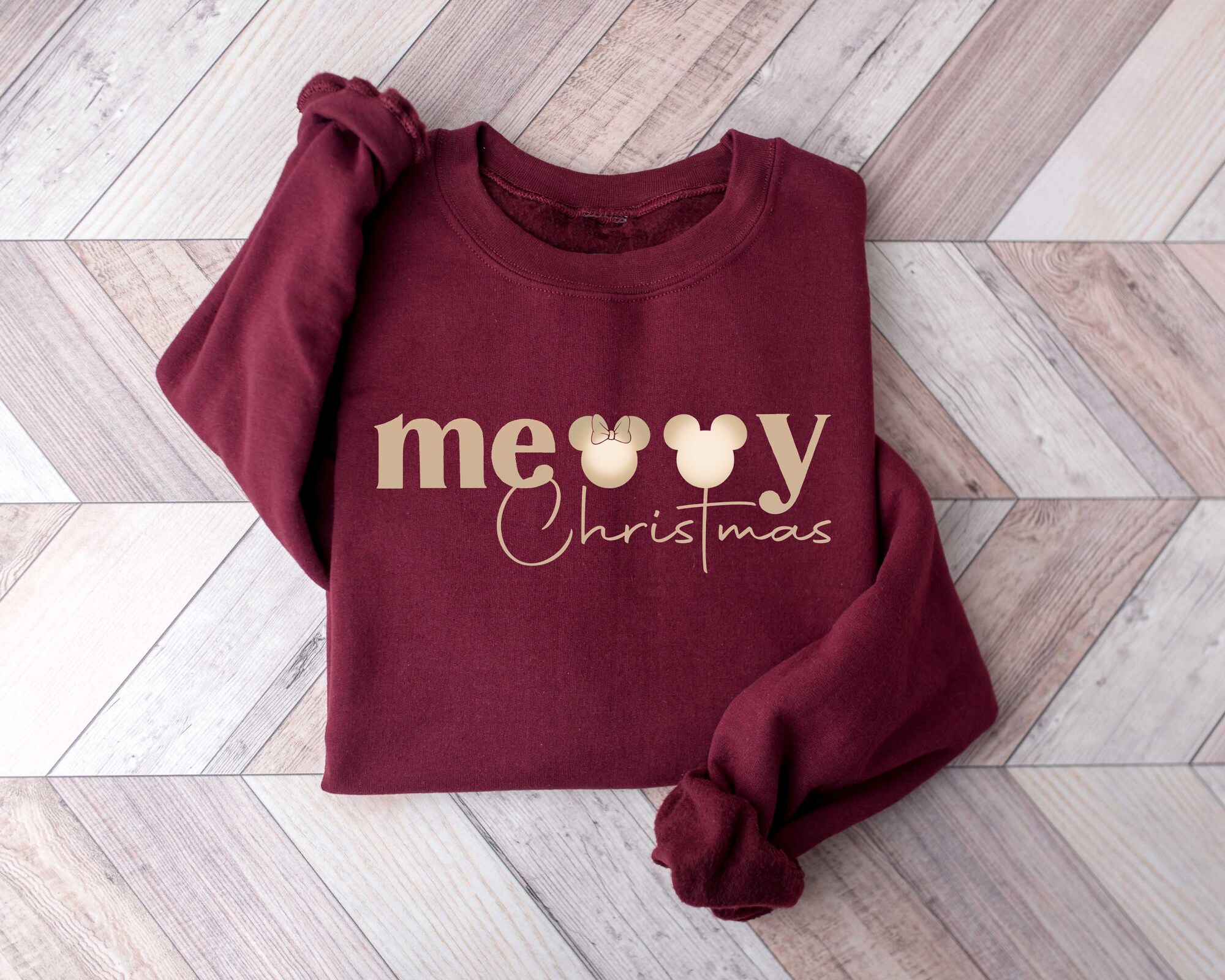 il_2000xN.5554304954_hyzu-1.jpg Merry Christmas Sweatshirt, Disney Christmas Sweatshirt, Mickey and Minnie Merry Christmas Sweatshirt,Christmas Holiday Shirt,Disneyland Tee