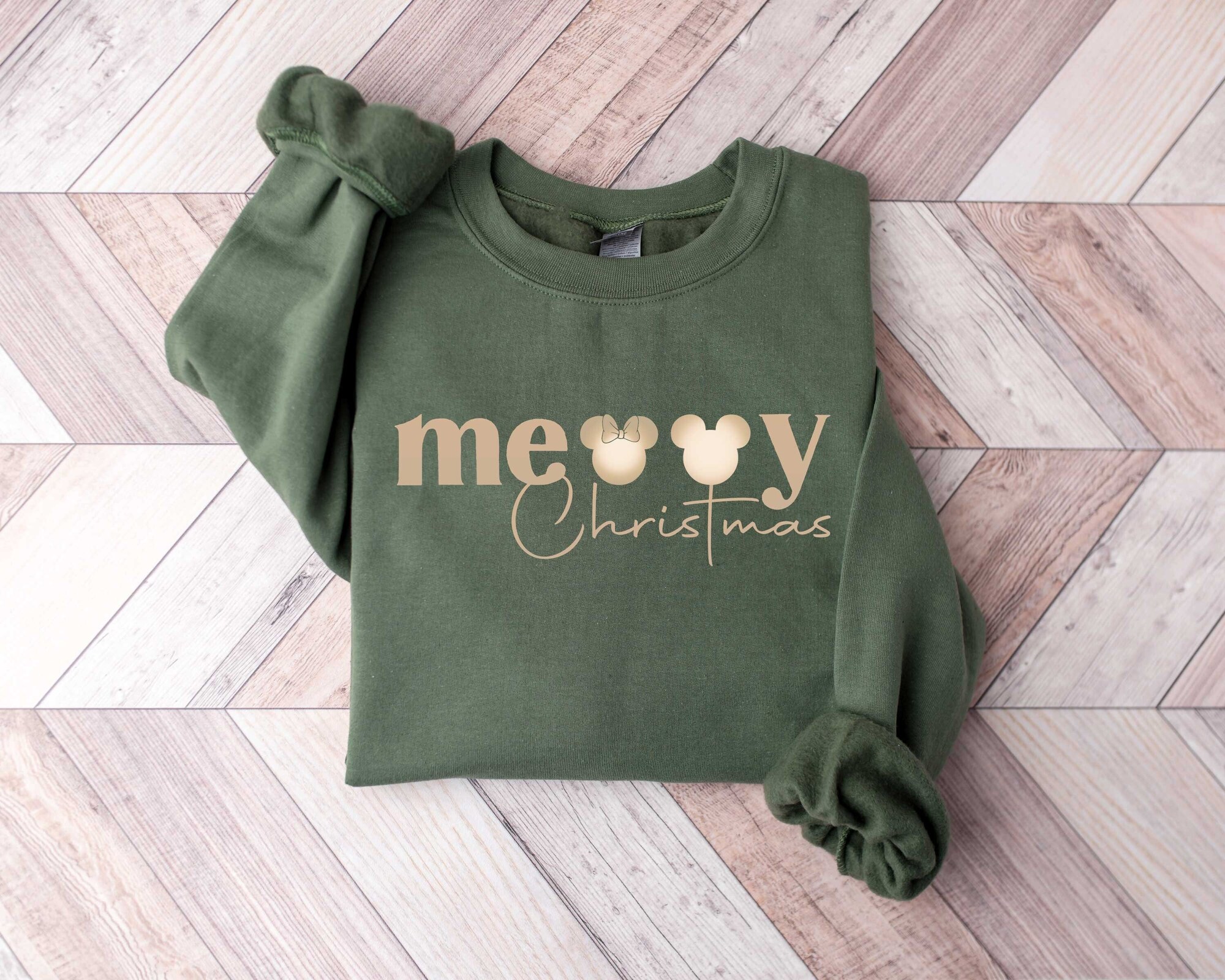 Merry Christmas Sweatshirt, Disney Christmas Sweatshirt, Mickey and Minnie Merry Christmas Sweatshirt,Christmas Holiday Shirt,Disneyland Tee