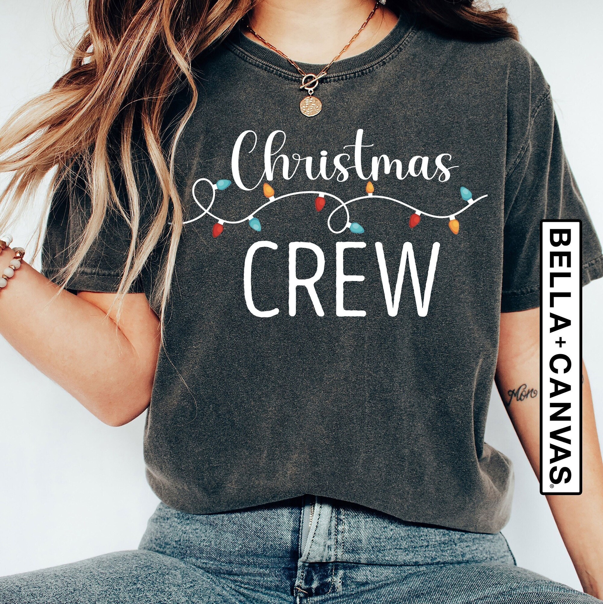 Christmas Crew Shirt, Family Christmas Shirt, Family Matching Shirts, Christmas T-shirt, Toddler Christmas Shirt, Christmas Lights Shirt