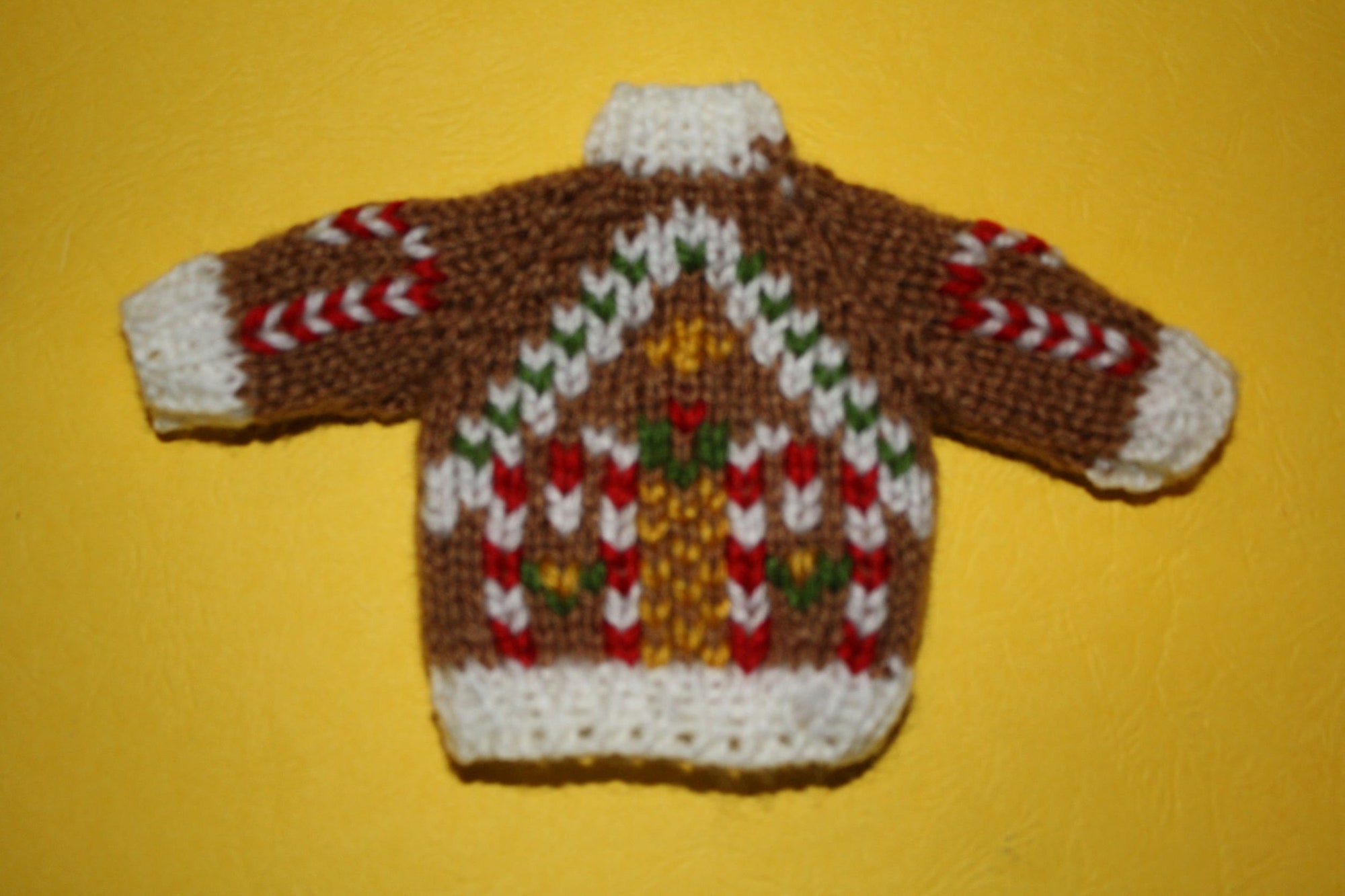 Ugly sweater ornament