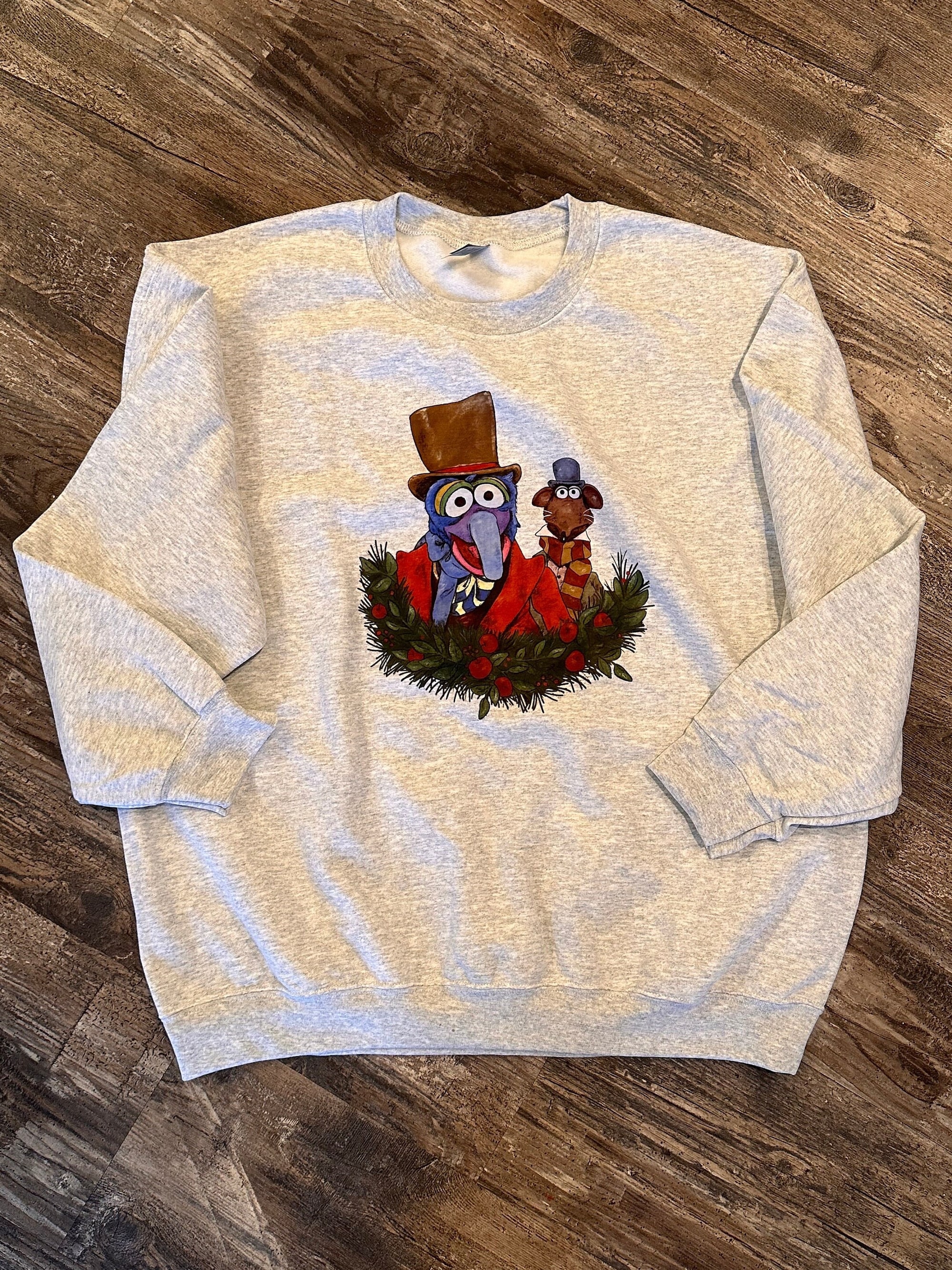 Muppets Christmas Carol inspired Sweatshirt