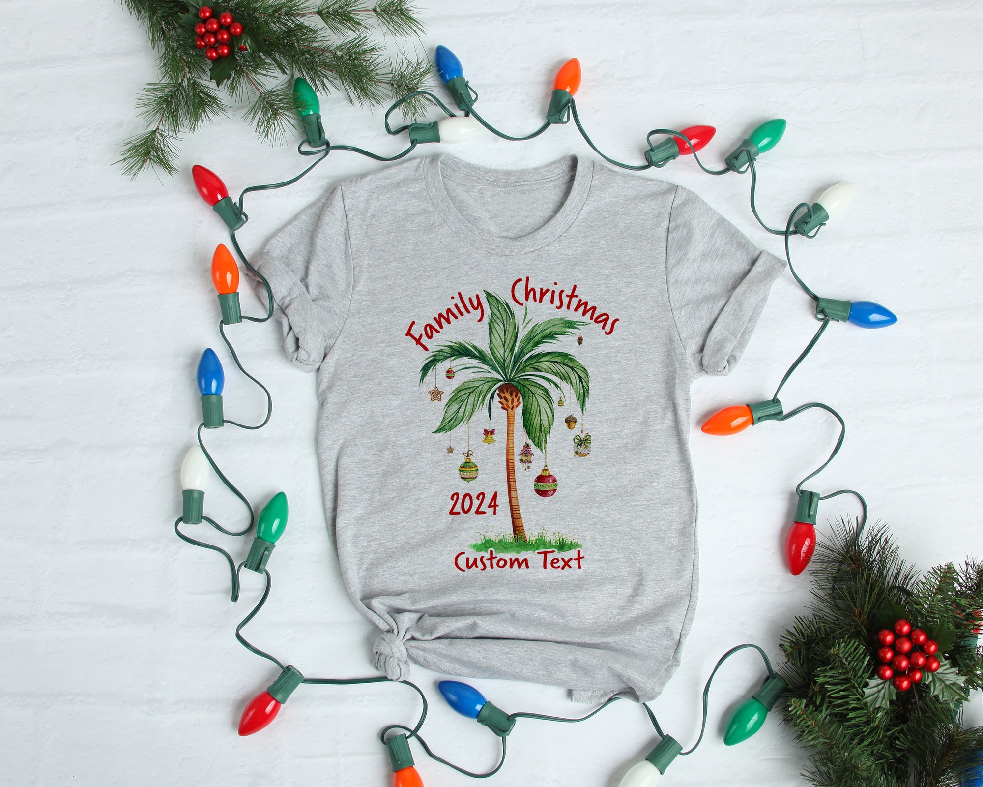 il_2000xN.6054888710_59rk-1.jpg Tropical Christmas shirts,Christmas on the beach,Christmas palm tree,Family Christmas shirts,Christmas matching shirts CX10