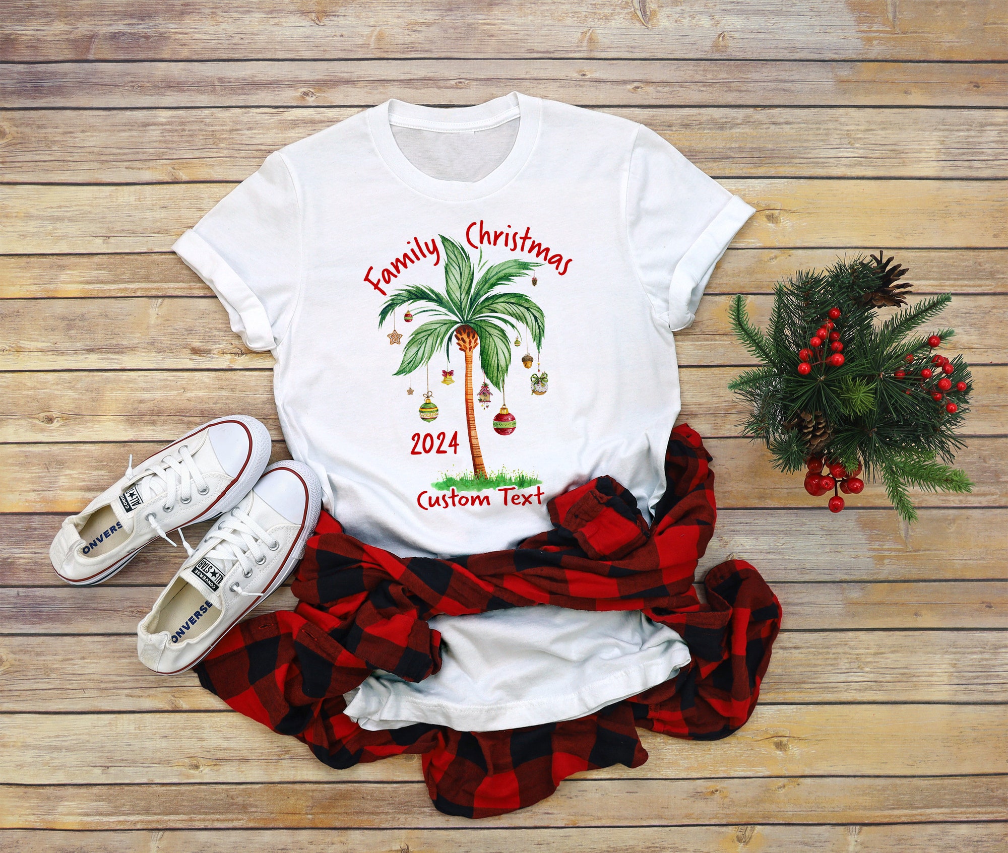 il_2000xN.6102952901_zg9h-1.jpg Tropical Christmas shirts,Christmas on the beach,Christmas palm tree,Family Christmas shirts,Christmas matching shirts CX10