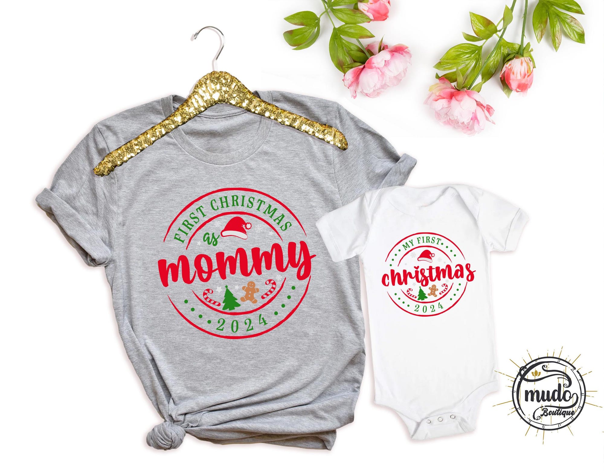 il_2000xN.6208120946_28fz.jpg My First Christmas, First Christmas as Mommy T-Shirts, Family Christmas Matching, First Christmas as Daddy Shirt, Matching Christmas Shirts