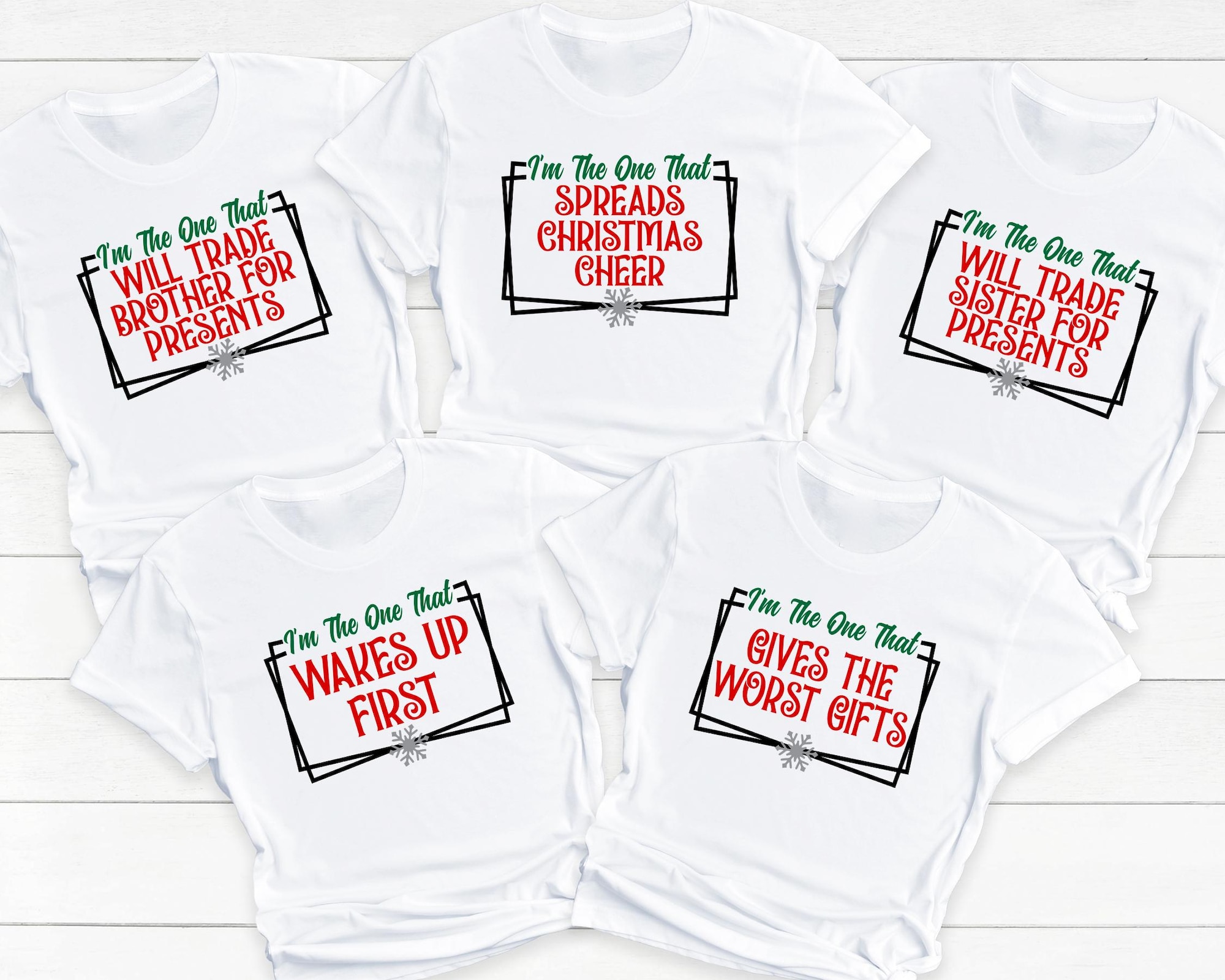 il_2000xN.6208960476_a09w-1.jpg I'm The One That Matching Christmas T-Shirts, Family Christmas Shirt, I'm The One That Christmas Group Tees, Matching Christmas Family Gifts