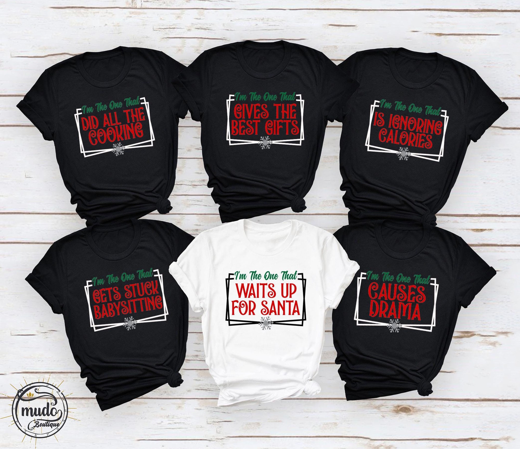 I’m The One That Matching Christmas T-Shirts, Family Christmas Shirt, I’m The One That Christmas Group Tees, Matching Christmas Family Gifts