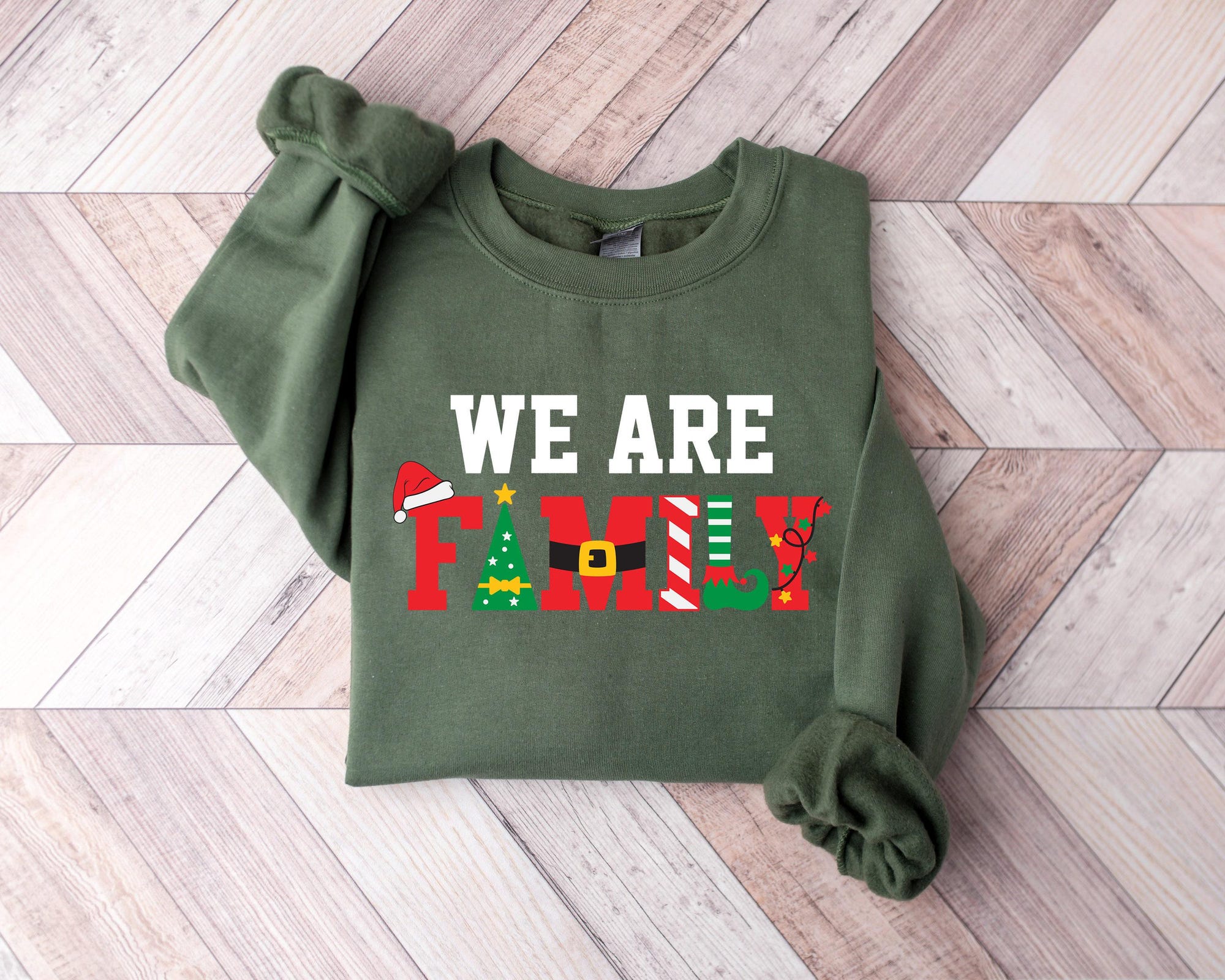 il_2000xN.6271576921_7g5e.jpg We Are Family shirt, Matching Christmas, Christmas Pajama, Family Shirt, Family Christmas, Christmas shirt, Family Christmas Tee