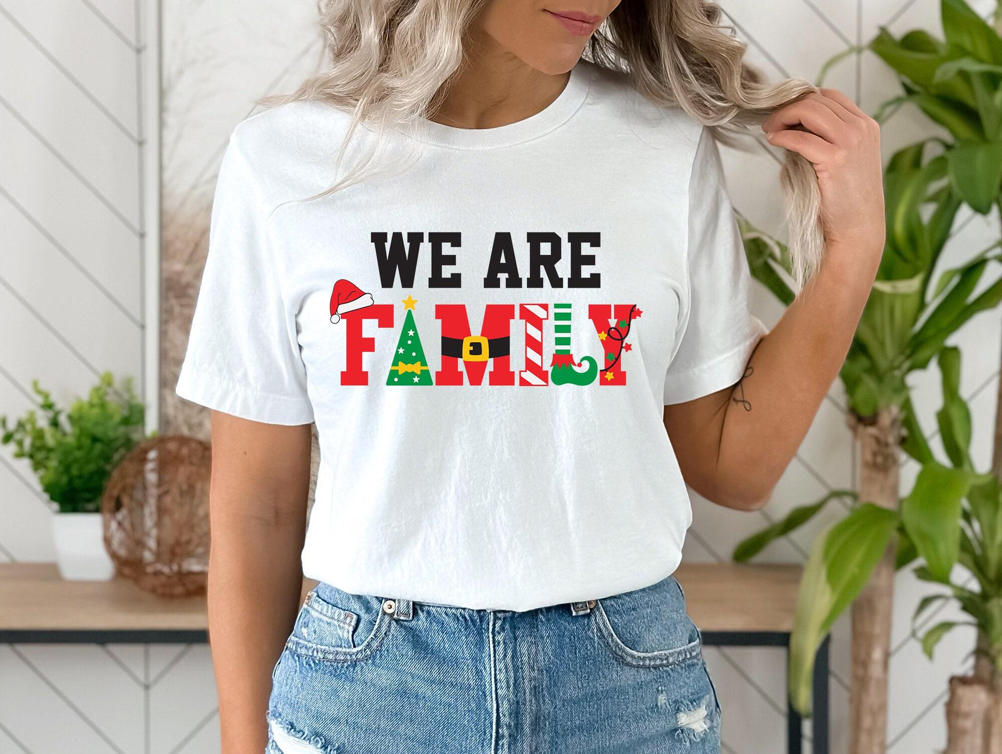 il_2000xN.6271576943_2qsj.jpg We Are Family shirt, Matching Christmas, Christmas Pajama, Family Shirt, Family Christmas, Christmas shirt, Family Christmas Tee