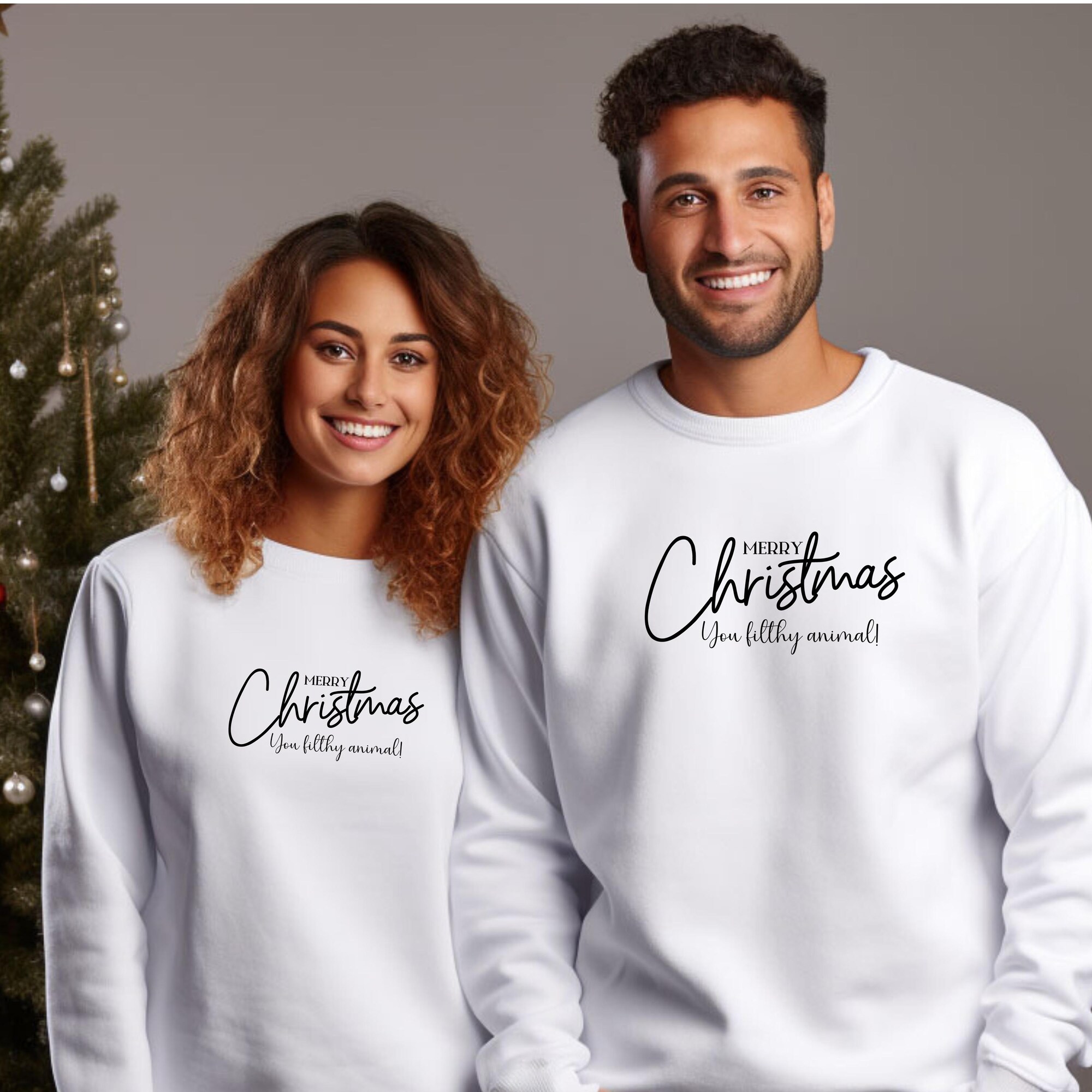 Merry Christmas You Filthy Animal Sweatshirt, Funny Christmas Sweatshirt, Home Alone Christmas Jumper, Christmas Movie Sweatshirt Gifts