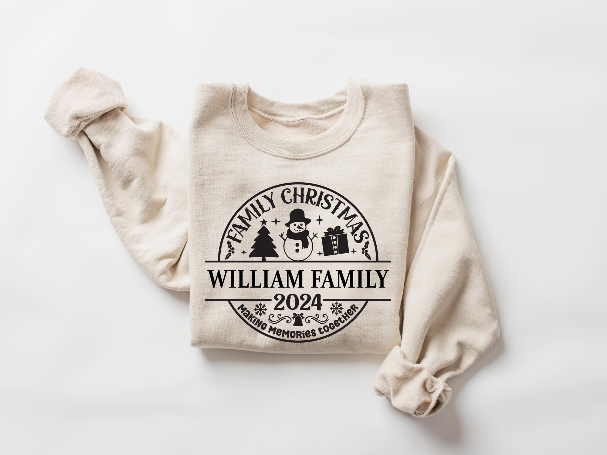 il_2000xN.6298044460_2q7j.jpg Custom Family Christmas Shirt, Custom Family Name Christmas Matching Shirt, Matching Family Christmas Tshirts, Making Memories Together Tee