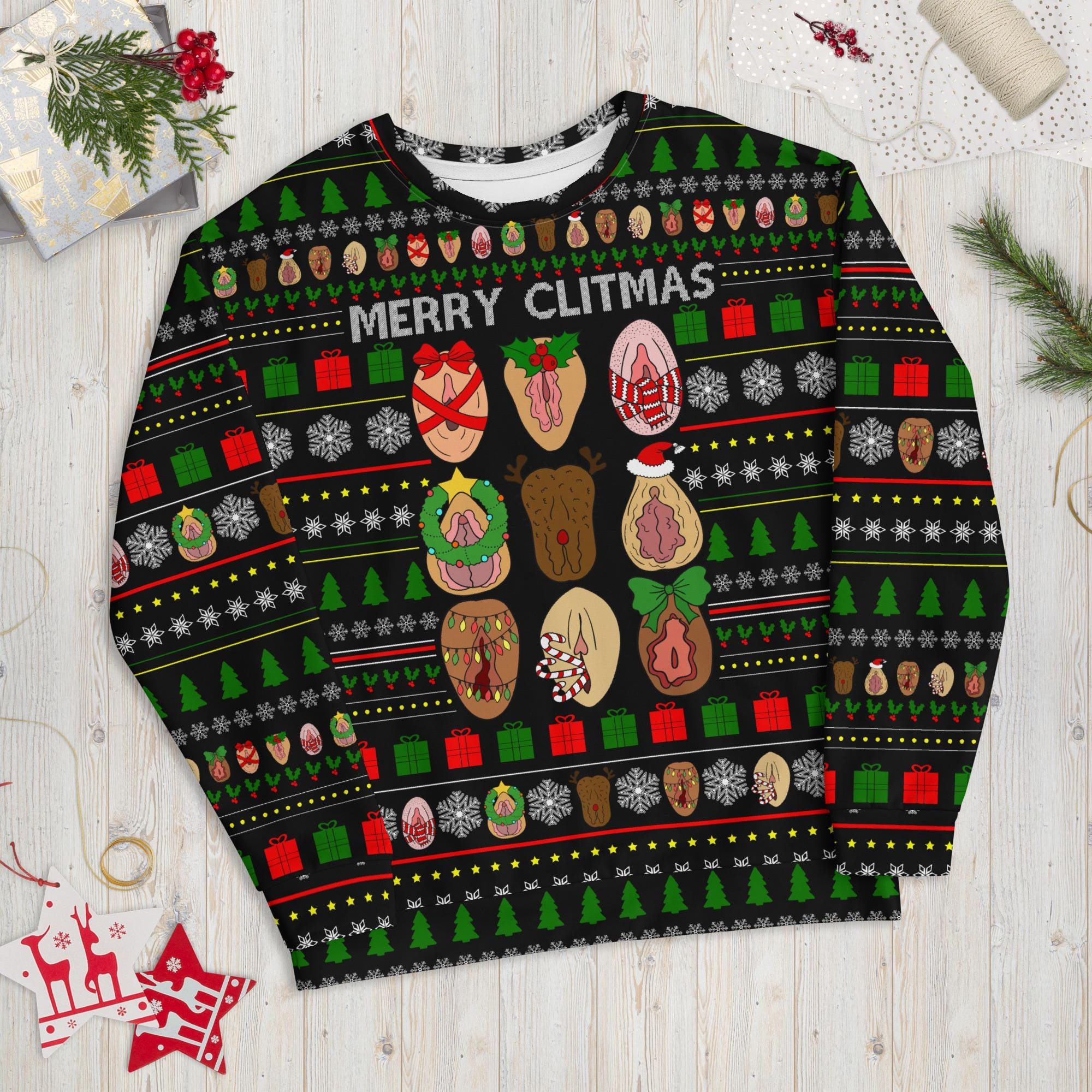 Ugly Christmas Sweater Men Funny: S-4XL Unisex